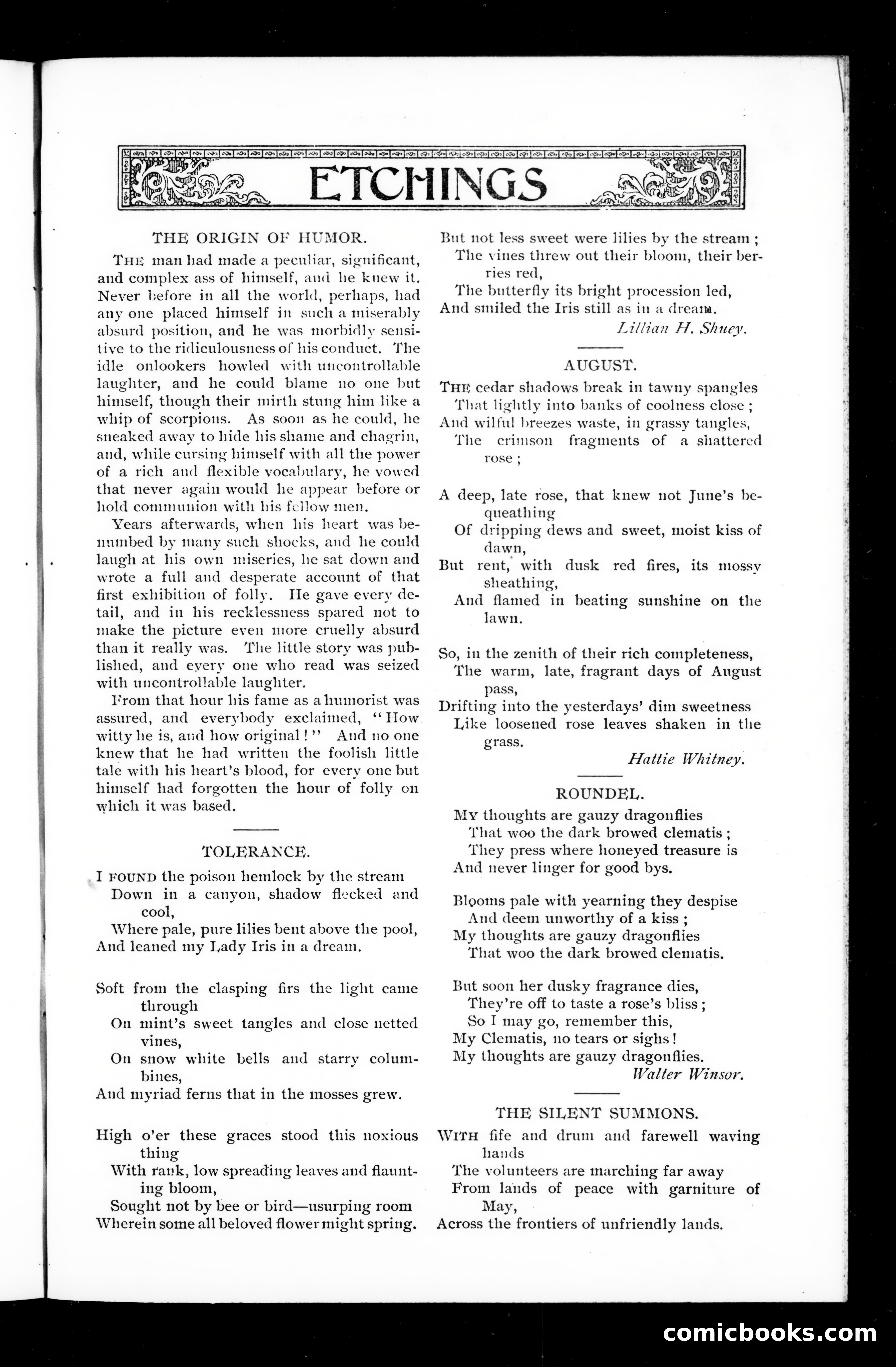The Munsey, August 1898 — page 161 of 162