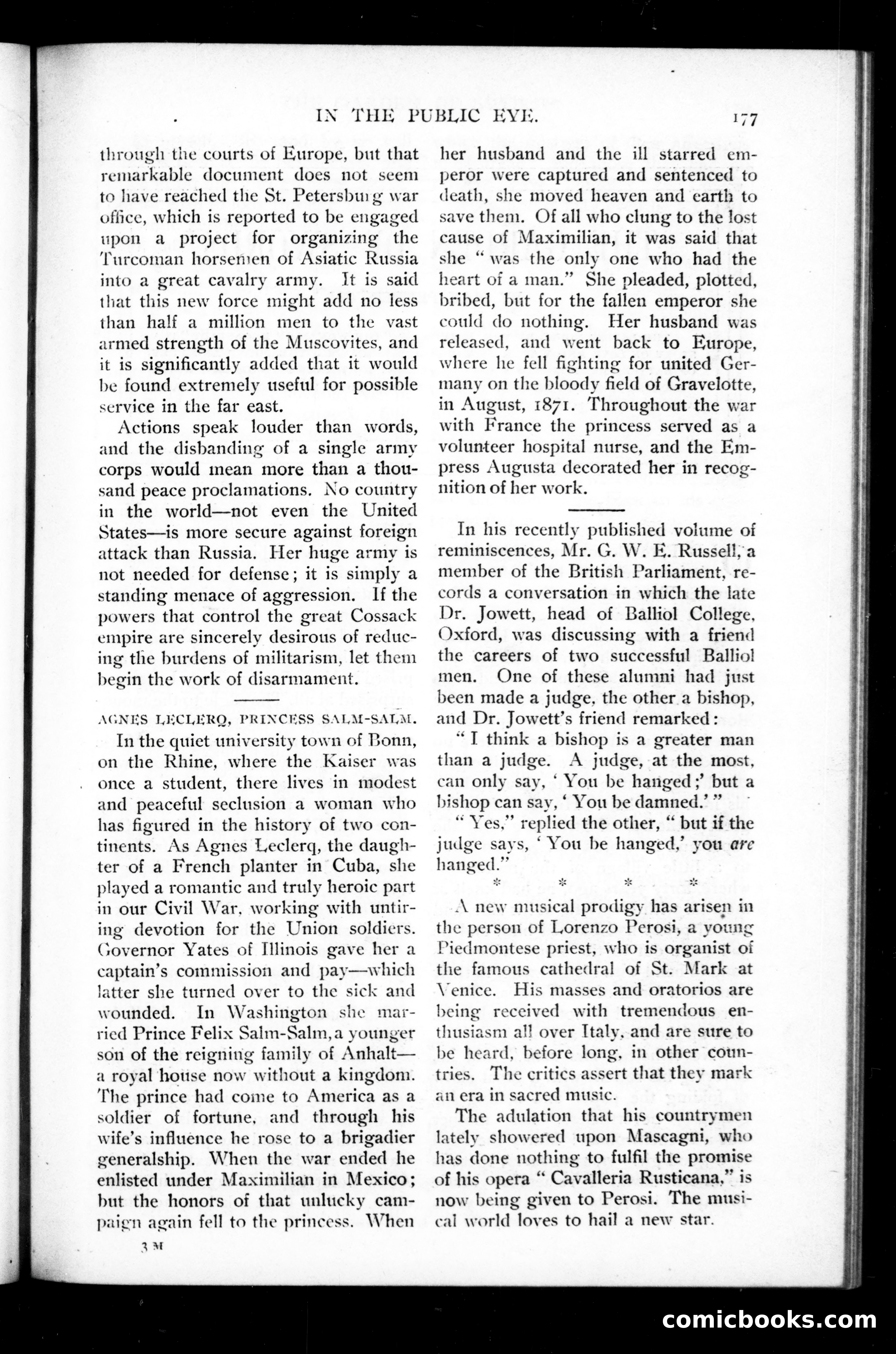 Munsey's Magazine, November 1898 — page 15 of 162