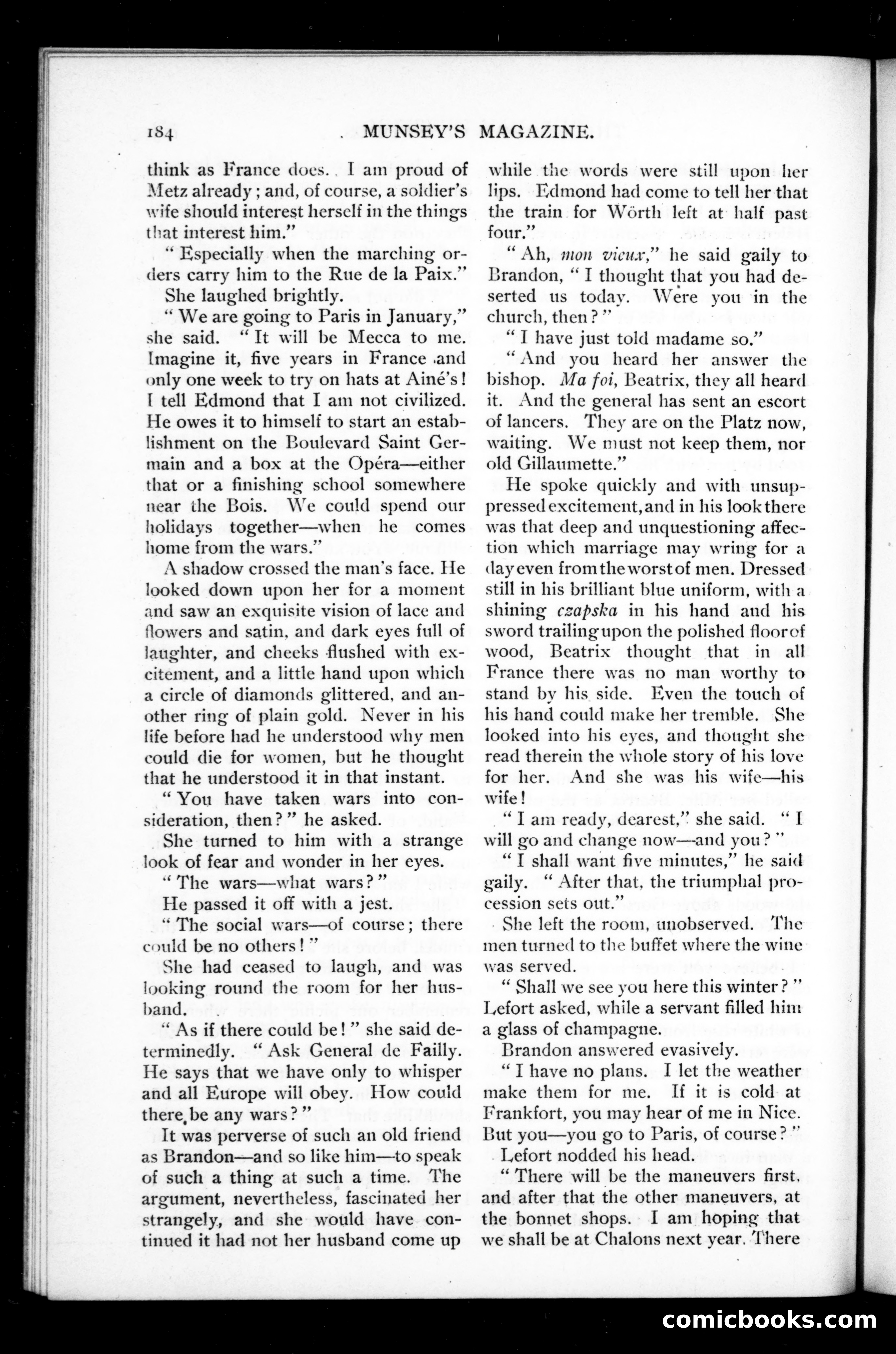 Munsey's Magazine, November 1898 — page 22 of 162