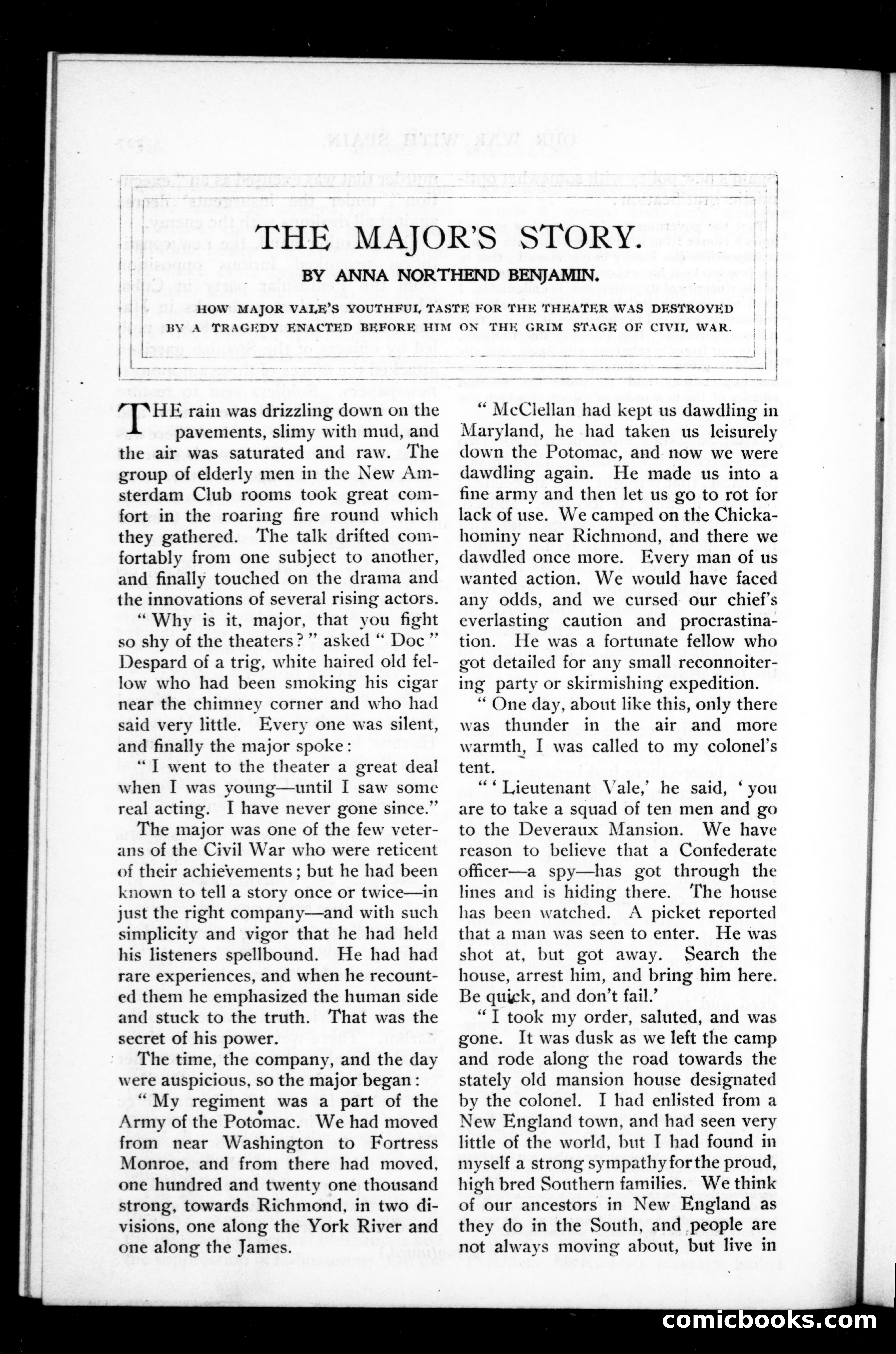 Munsey's Magazine, November 1898 — page 66 of 162