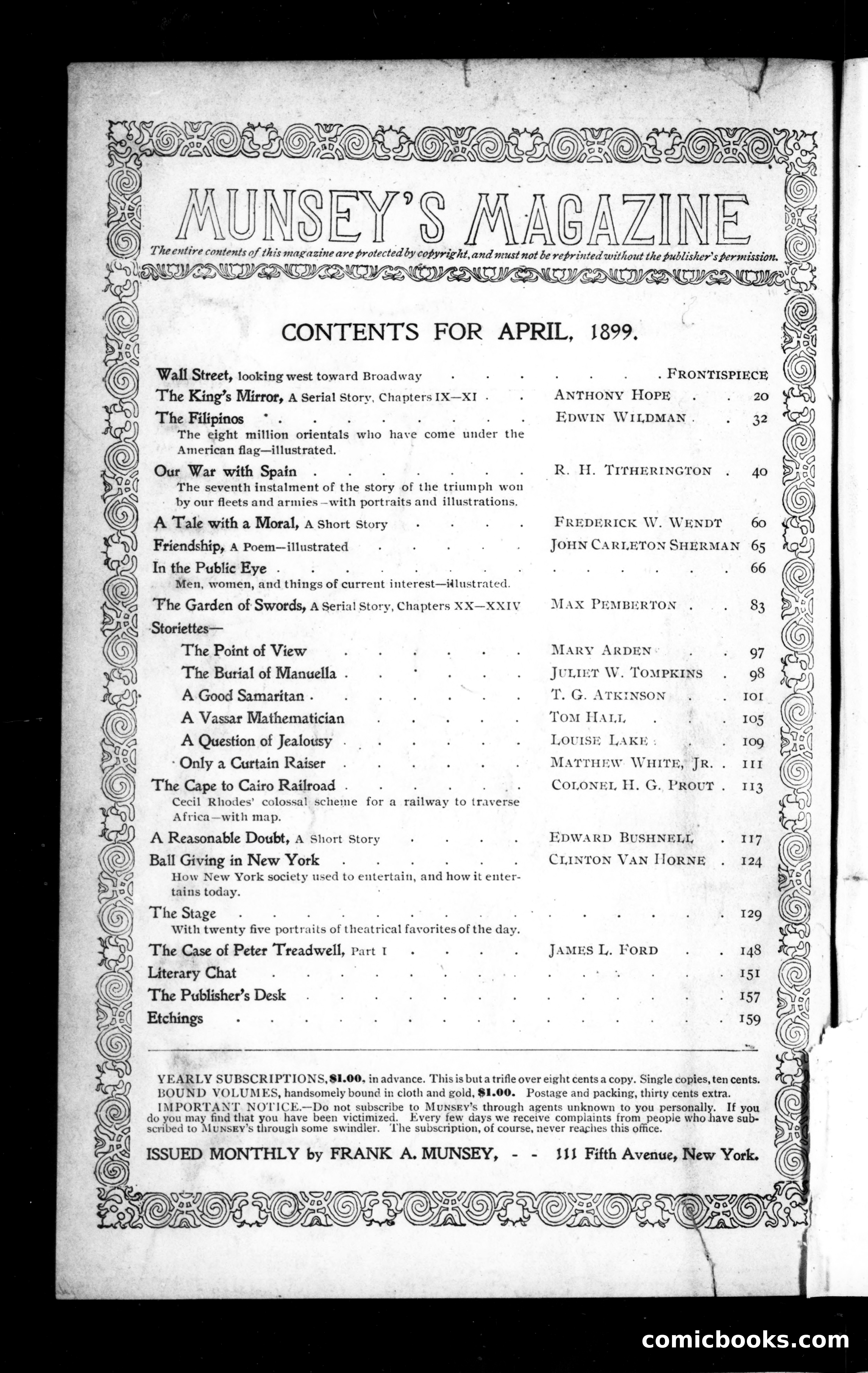 The Munsey (April 1900) — page 2 of 166