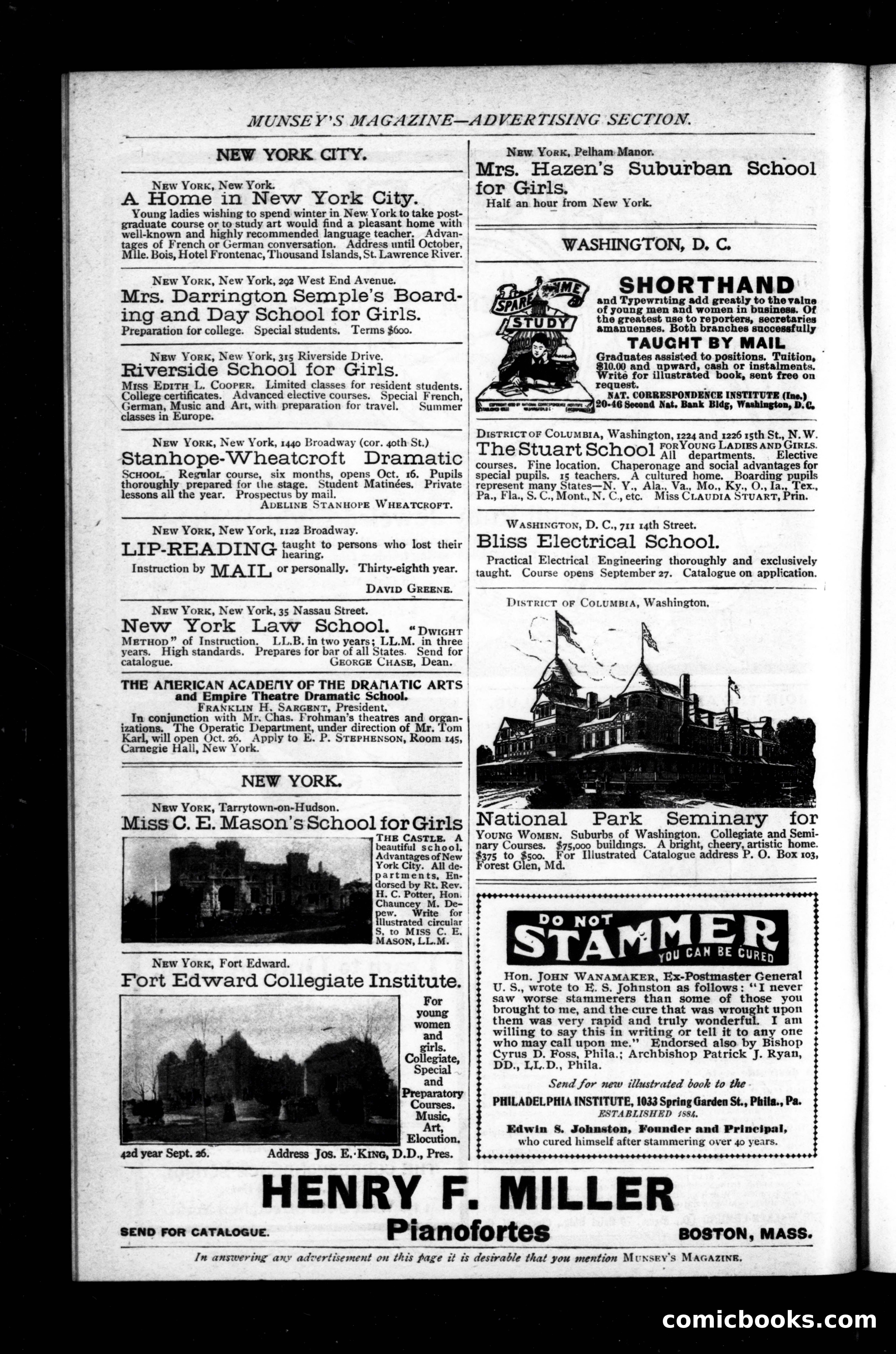 The Munsey Magazine, September 1899 — page 10 of 235