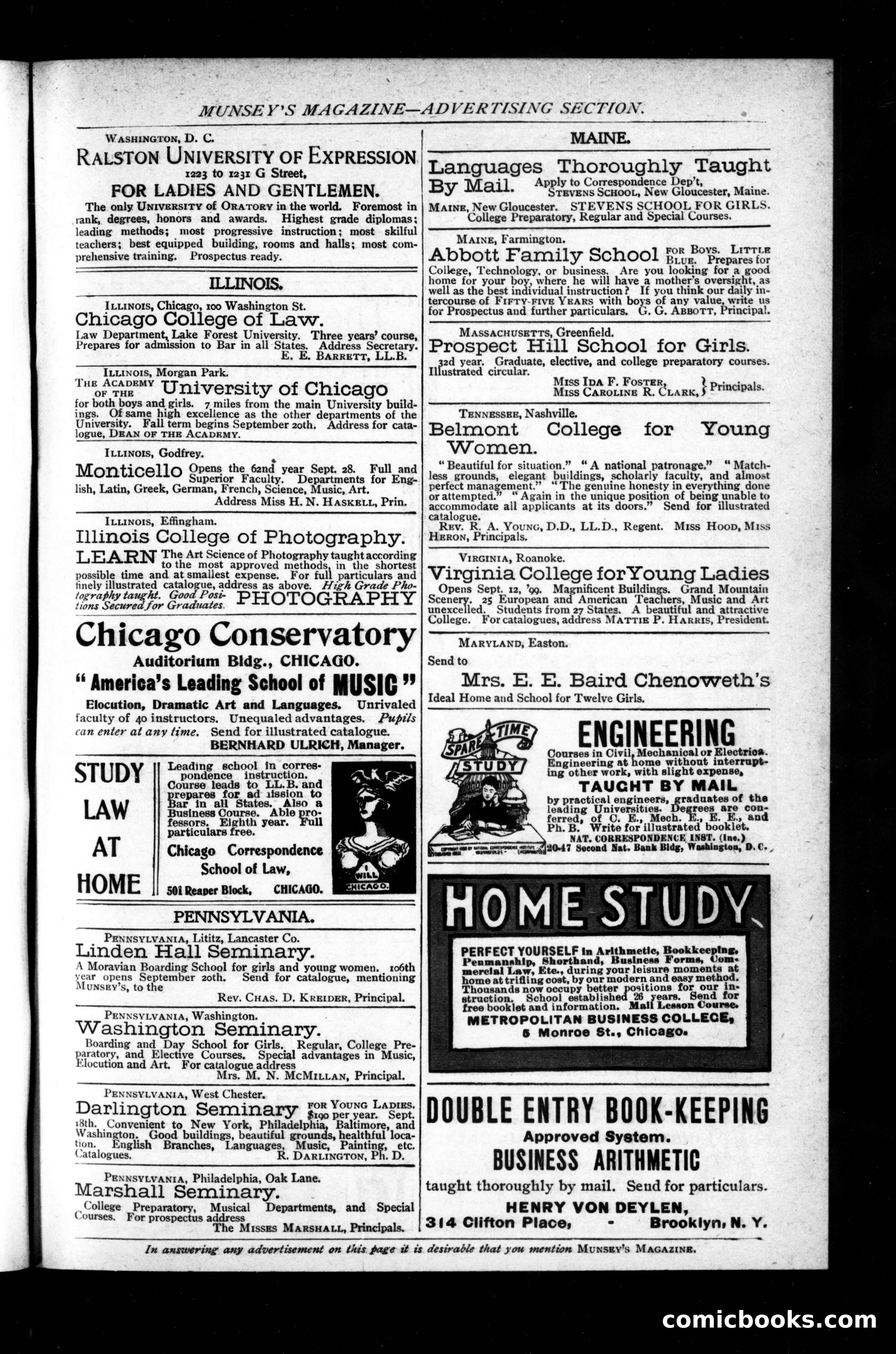 The Munsey Magazine, September 1899 — page 11 of 235