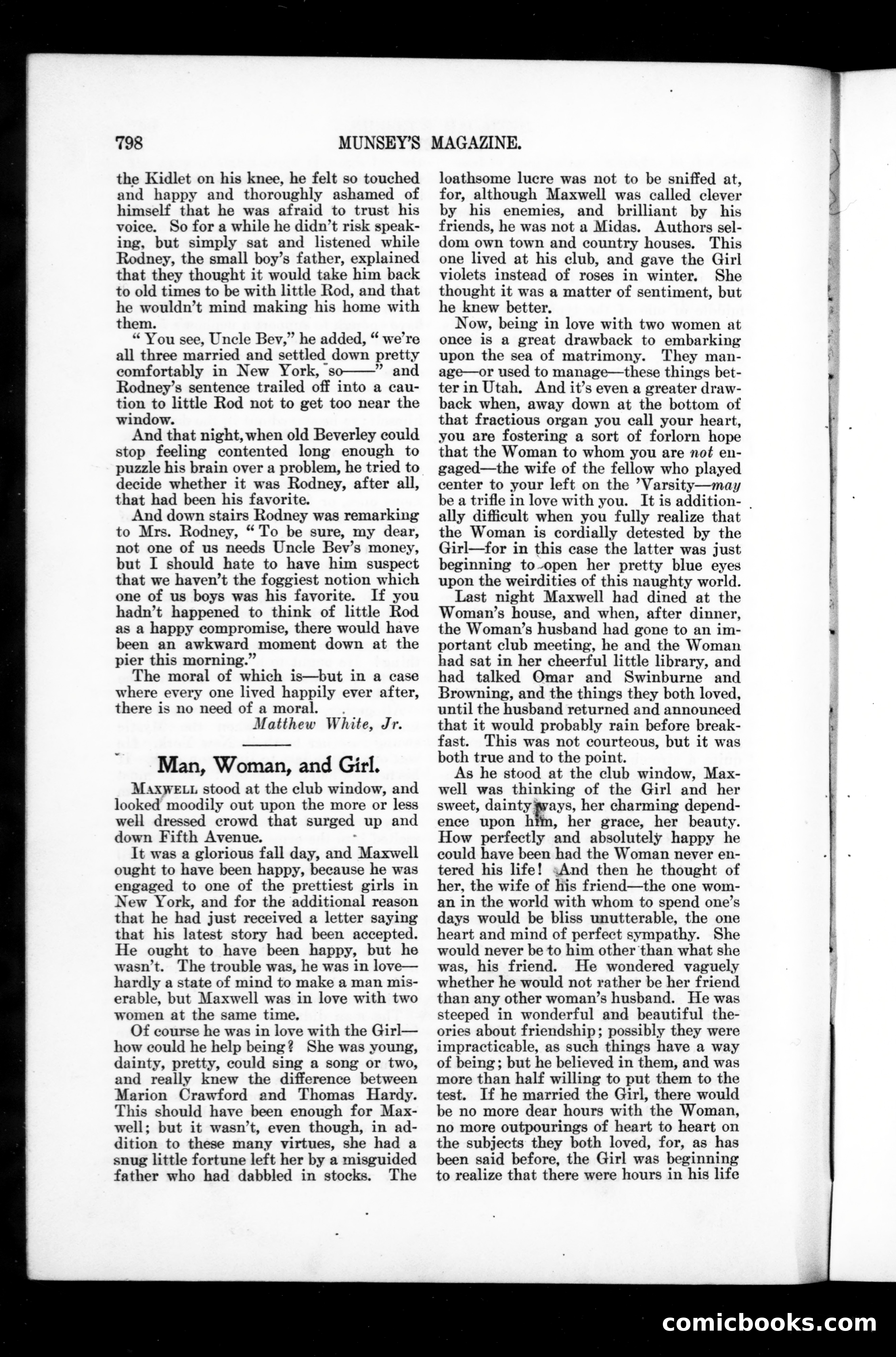 Munsey's Magazine, Vol. 24, No. 5 — page 164 of 174