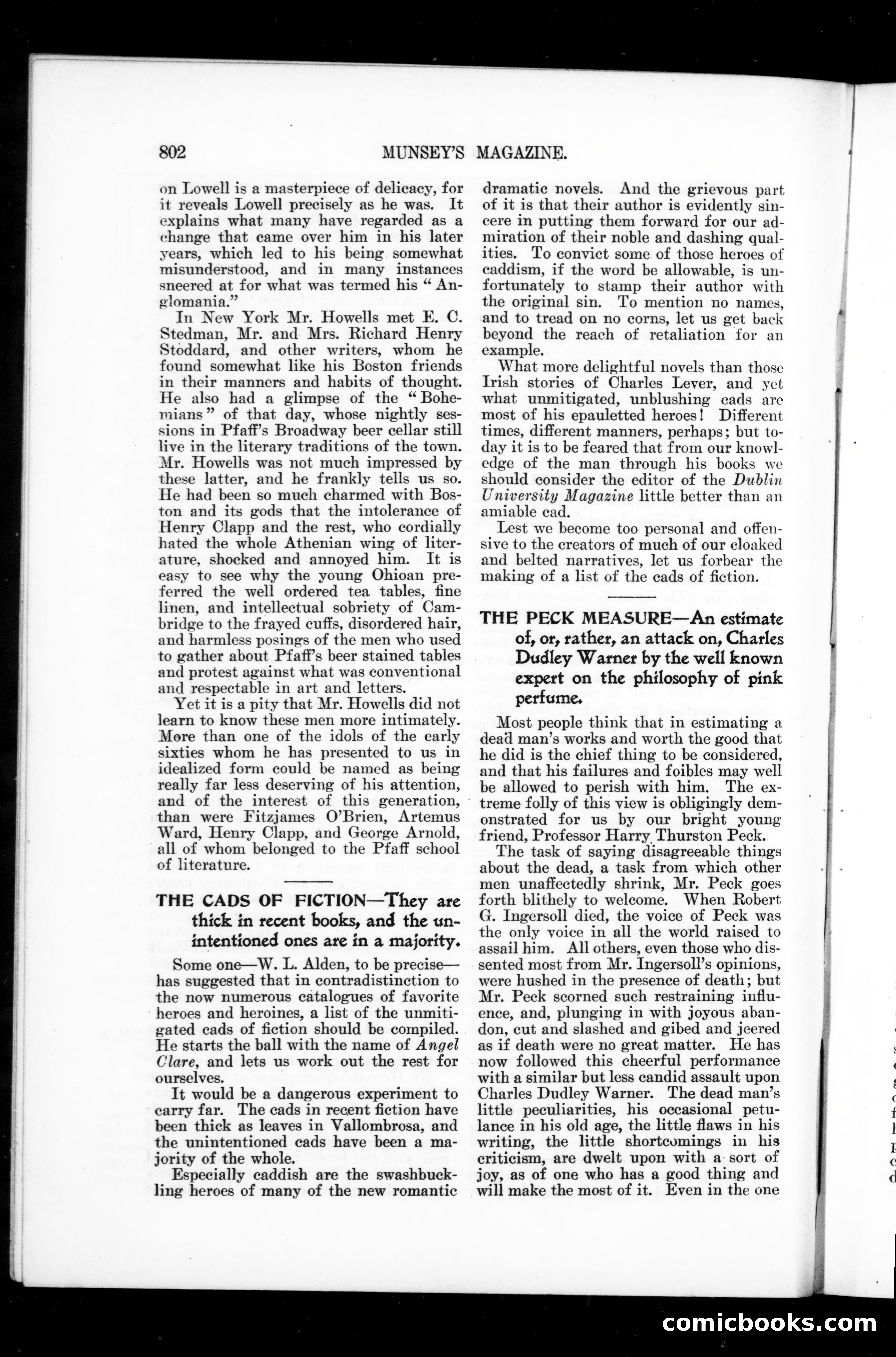 Munsey's Magazine, Vol. 24, No. 5 — page 168 of 174