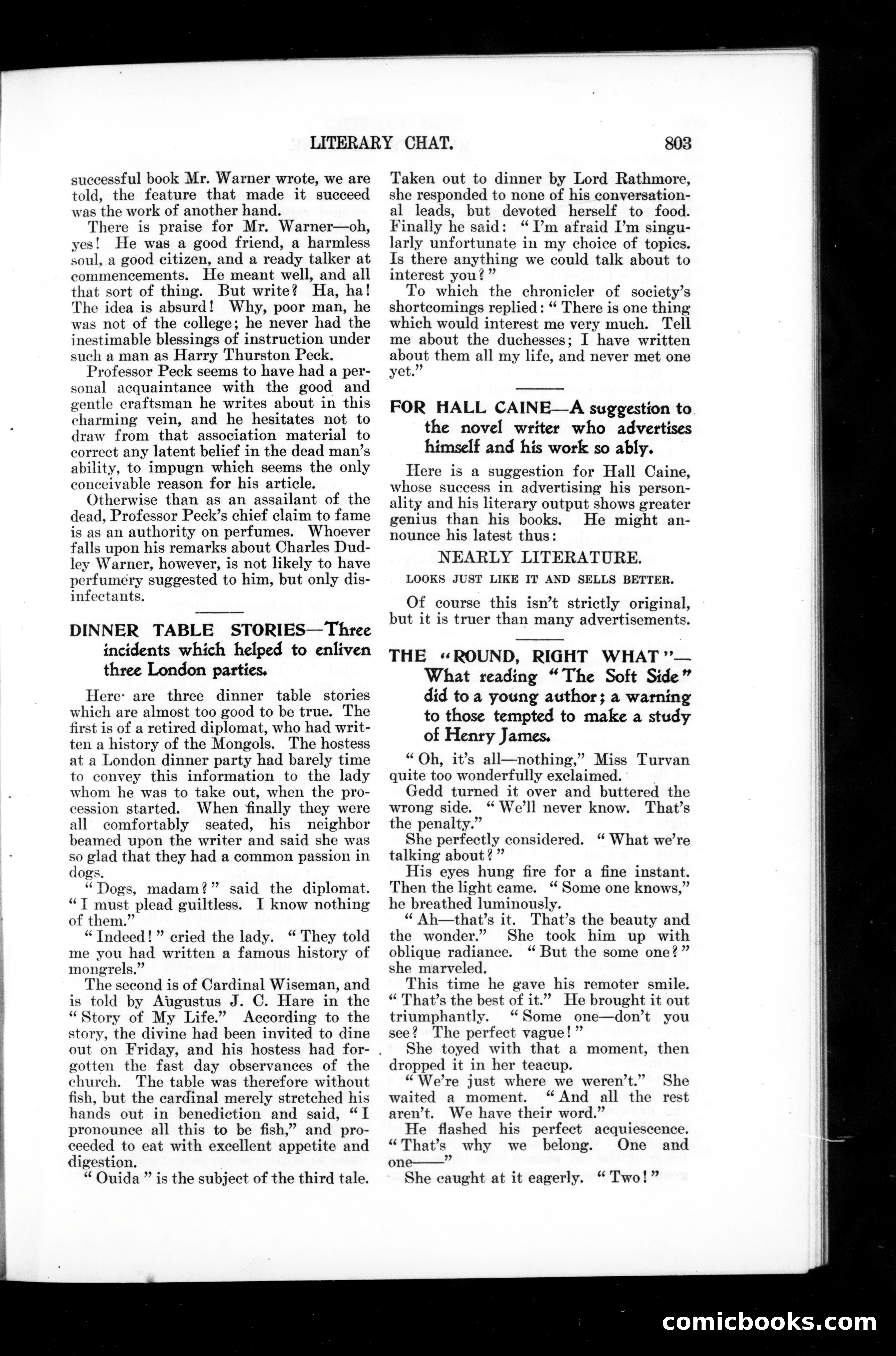 Munsey's Magazine, Vol. 24, No. 5 — page 169 of 174