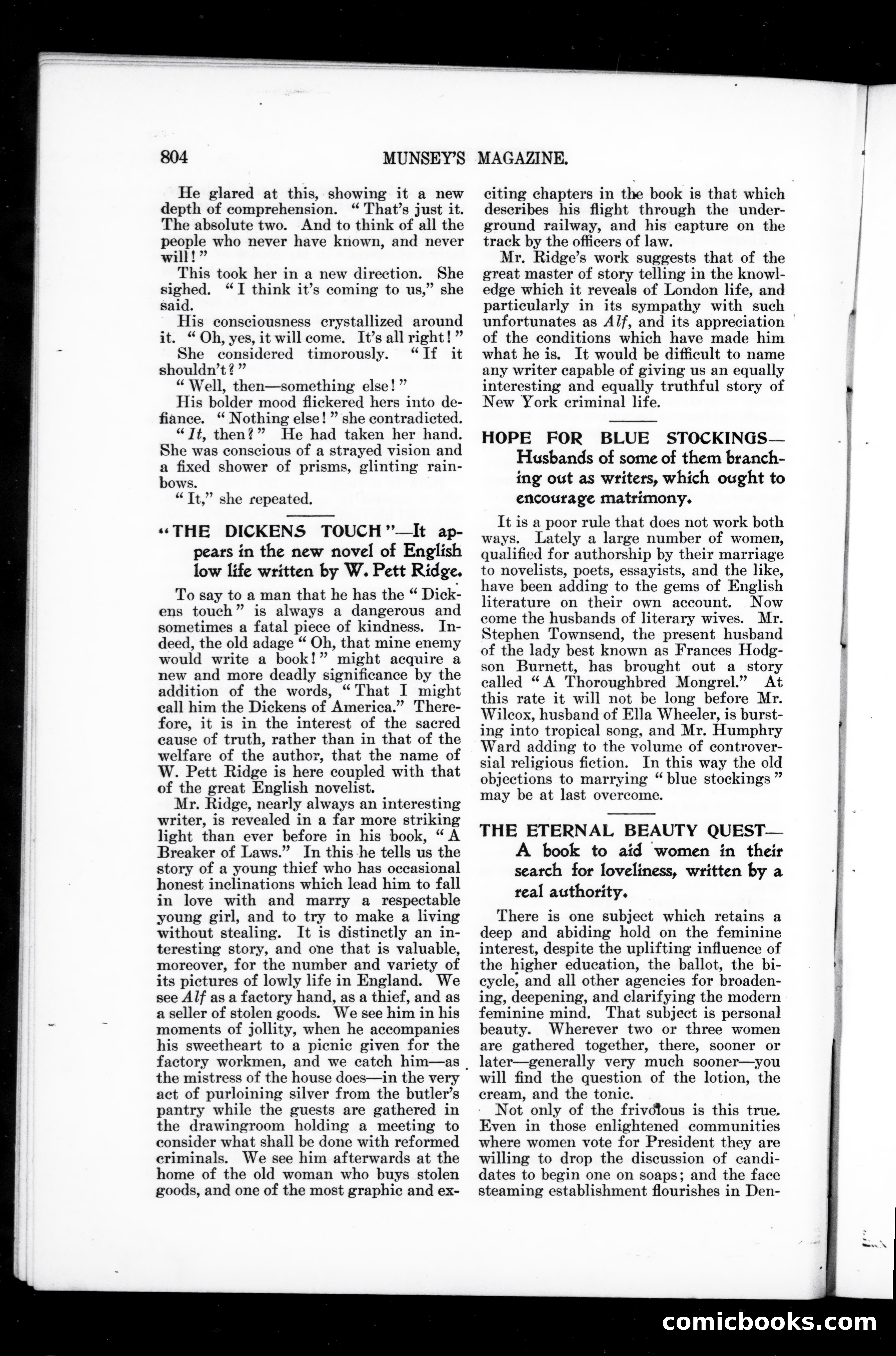 Munsey's Magazine, Vol. 24, No. 5 — page 170 of 174