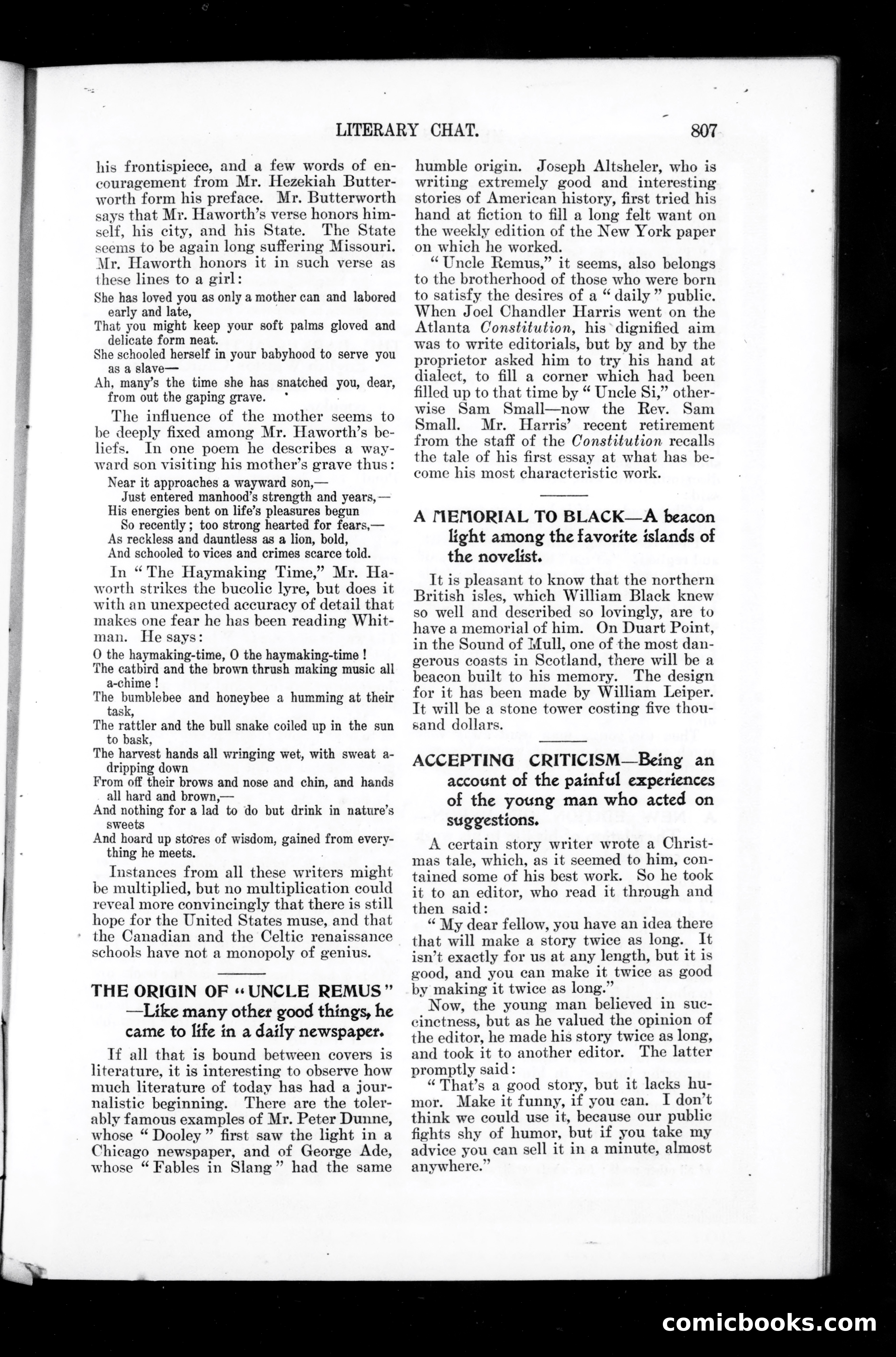 Munsey's Magazine, Vol. 24, No. 5 — page 173 of 174