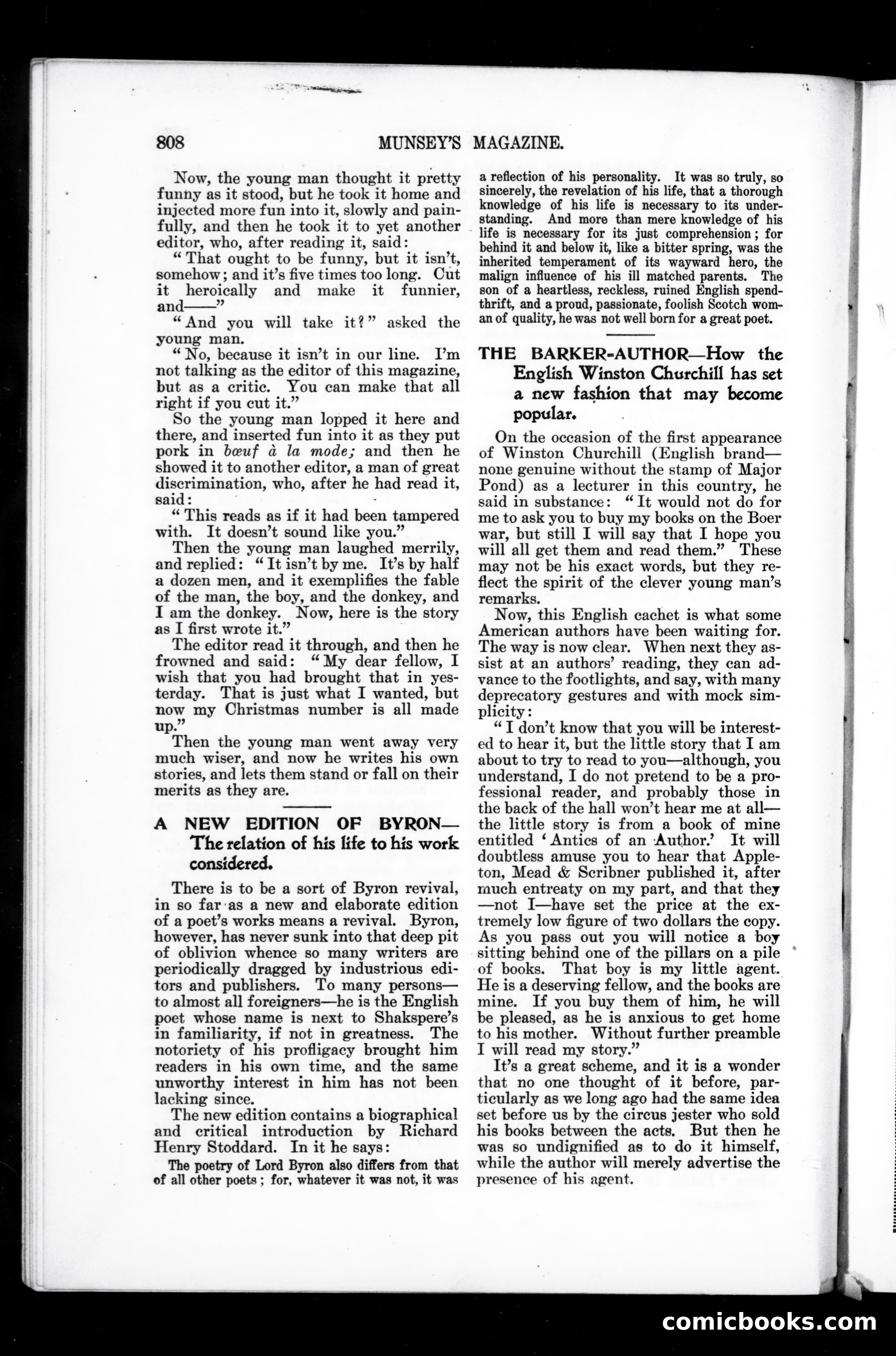 Munsey's Magazine, Vol. 24, No. 5 — page 174 of 174