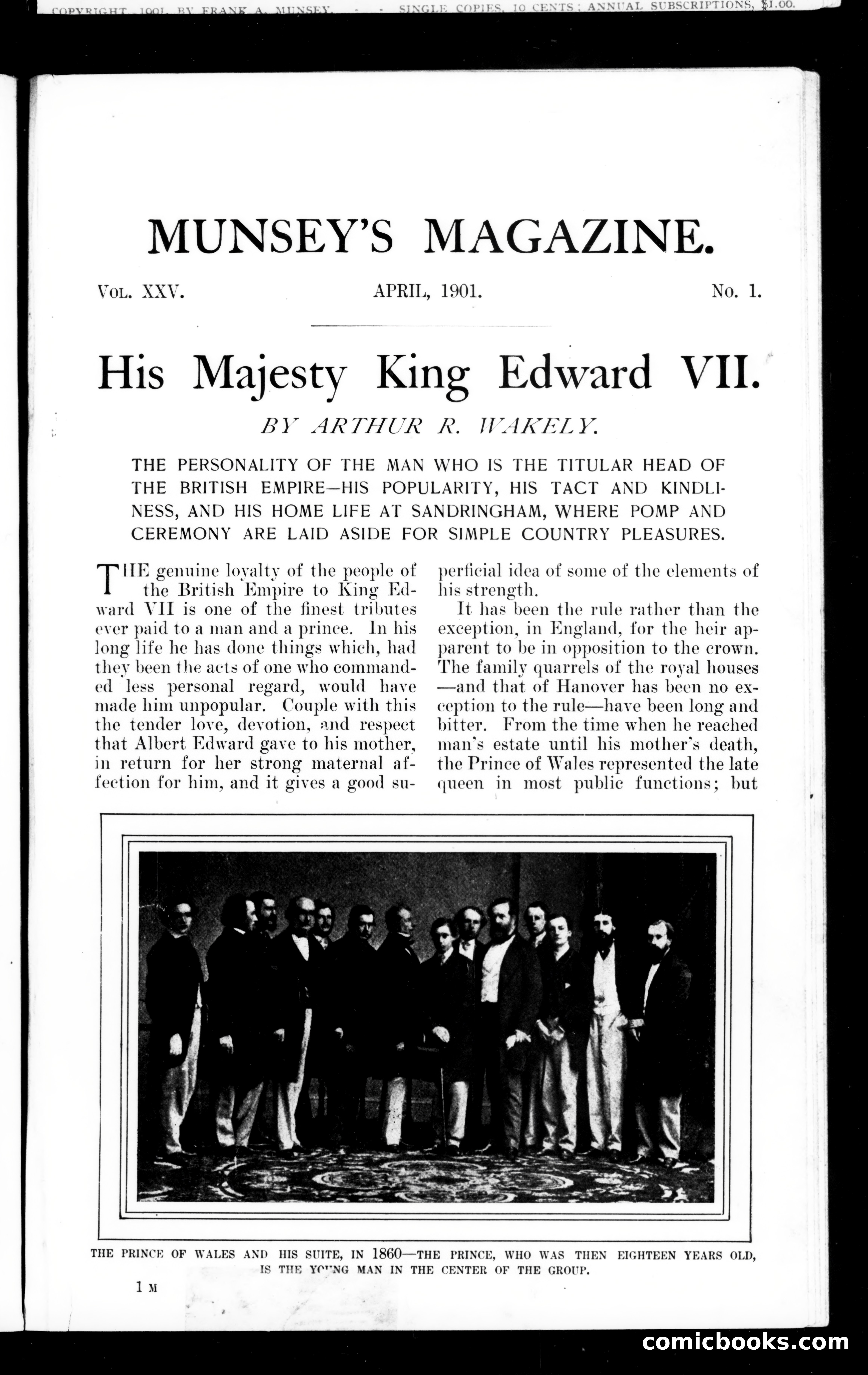 Munsey's Magazine, April 1901 — page 3 of 146