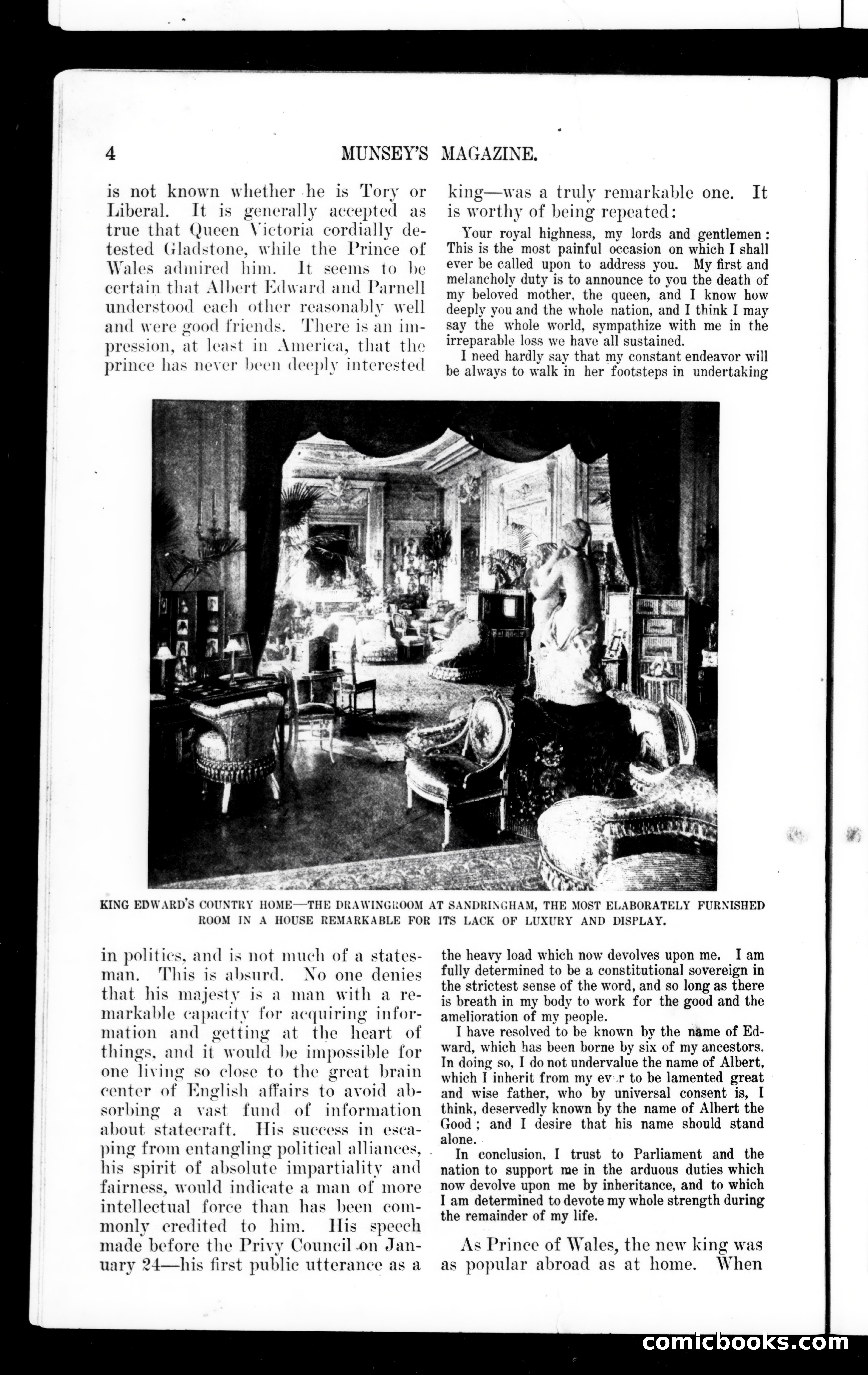 Munsey's Magazine, April 1901 — page 6 of 146