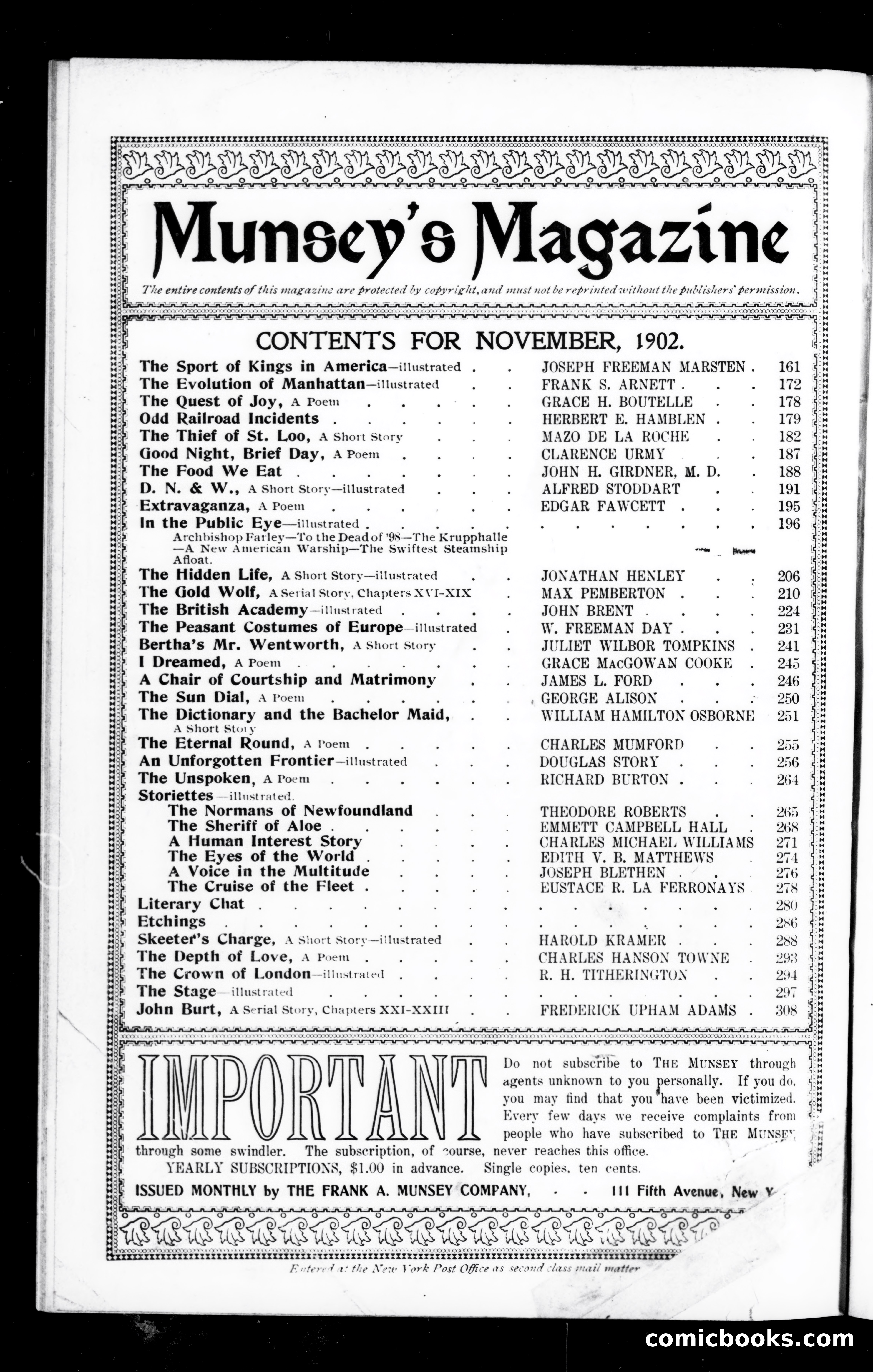 The Munsey (November 1902) — page 2 of 162