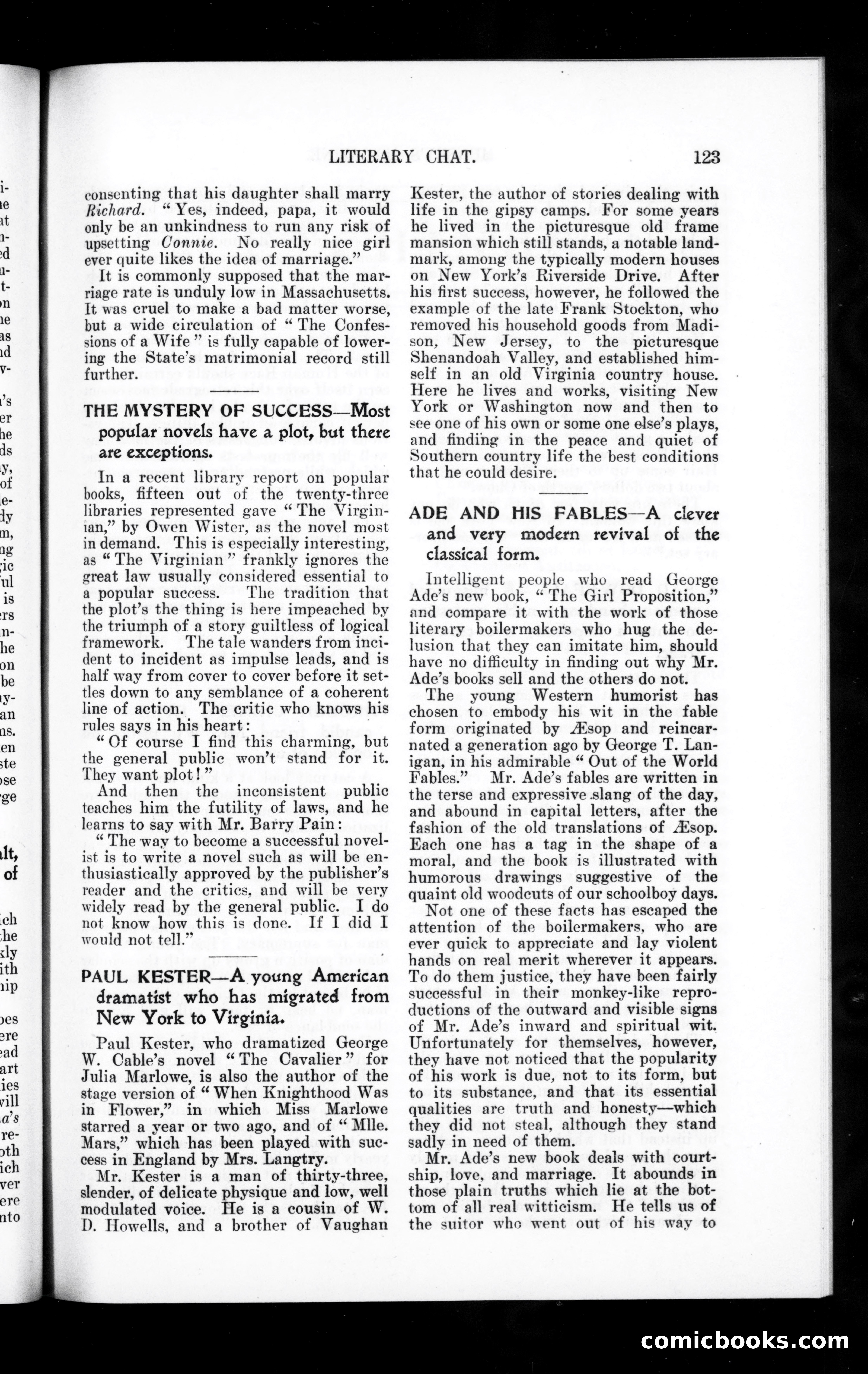 The Munsey Magazine, April 1903 — page 125 of 162