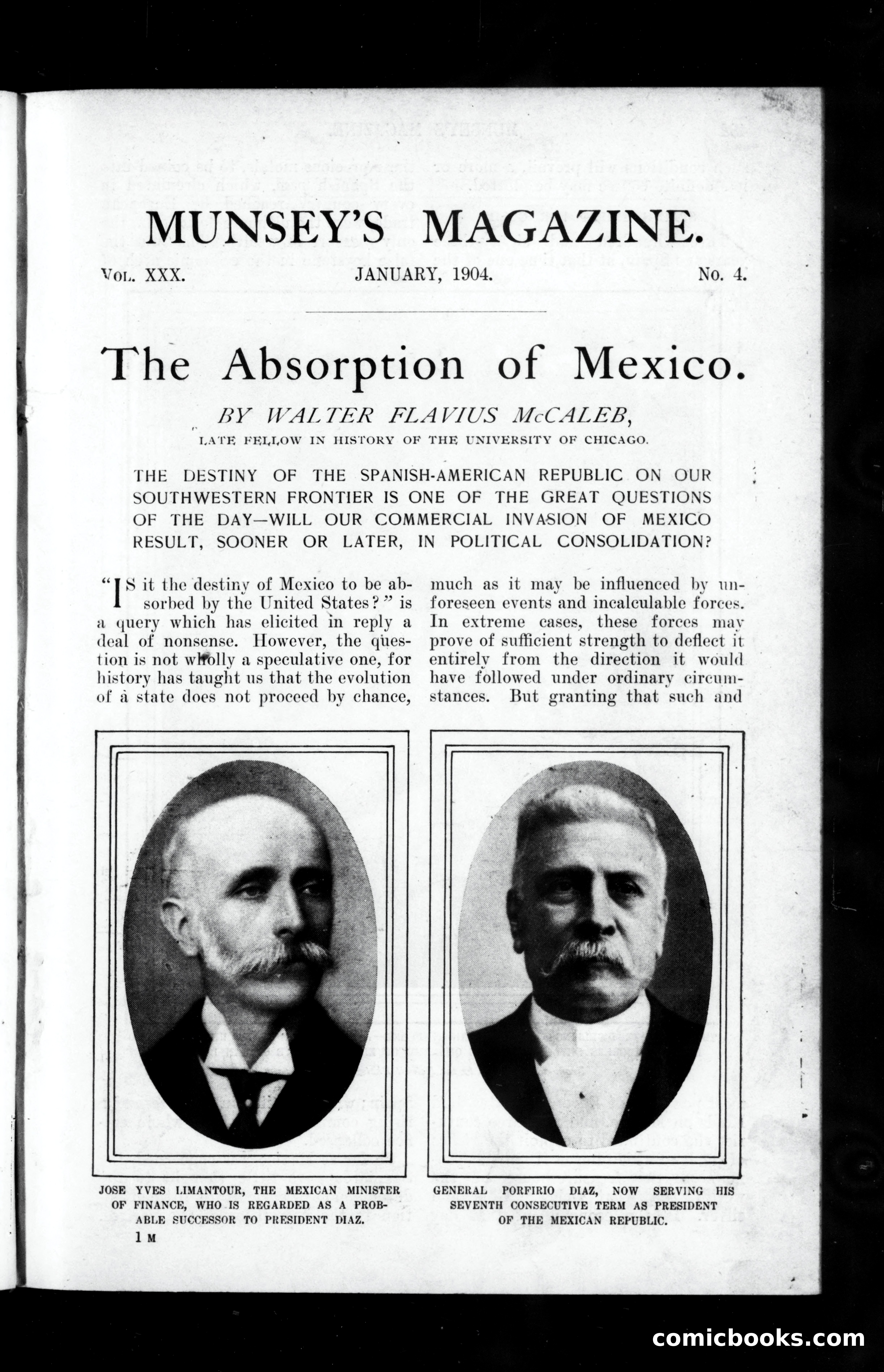 The Munsey's Magazine Cover — page 3 of 162