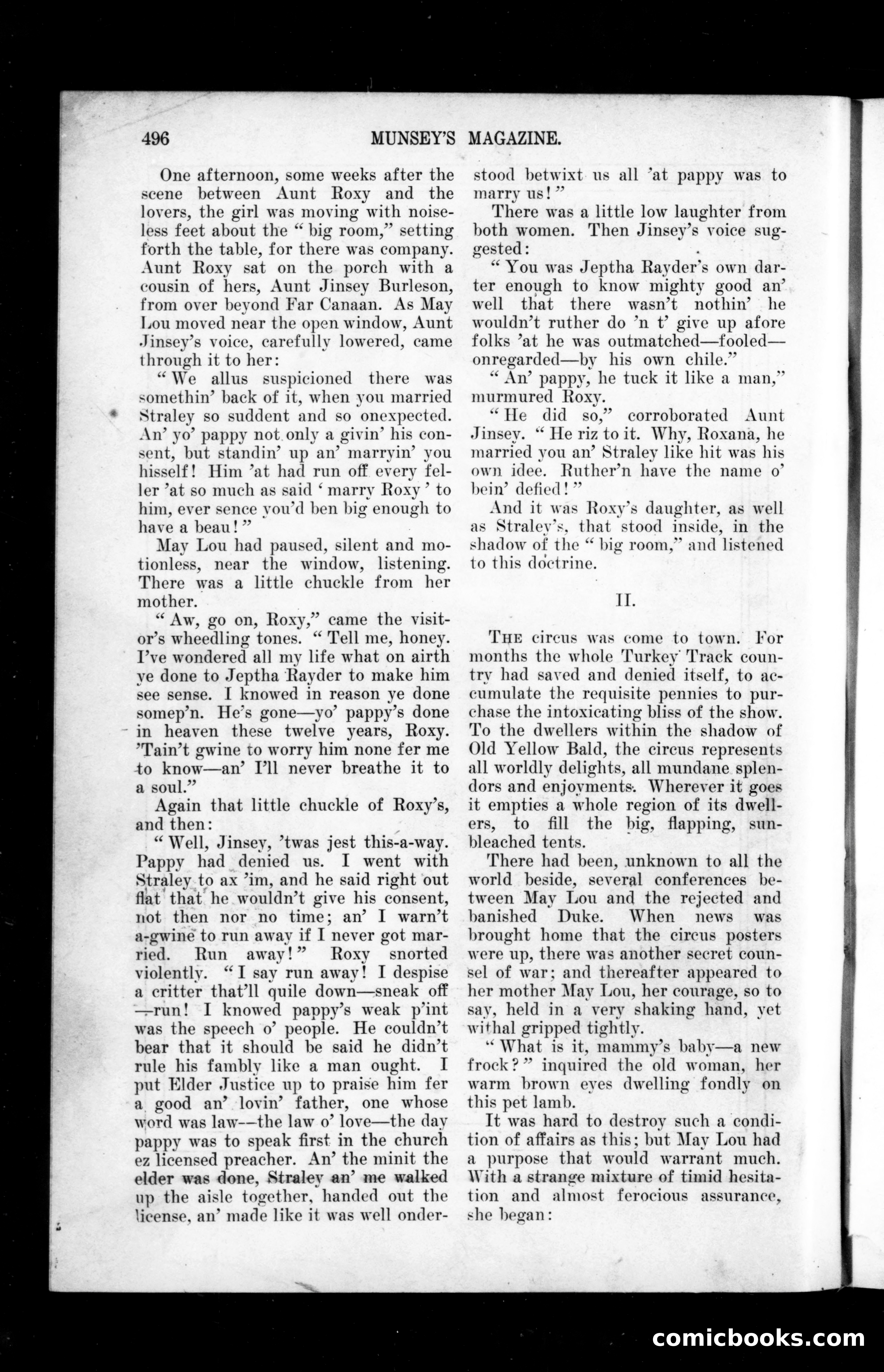 The Munsey's Magazine Cover — page 18 of 162