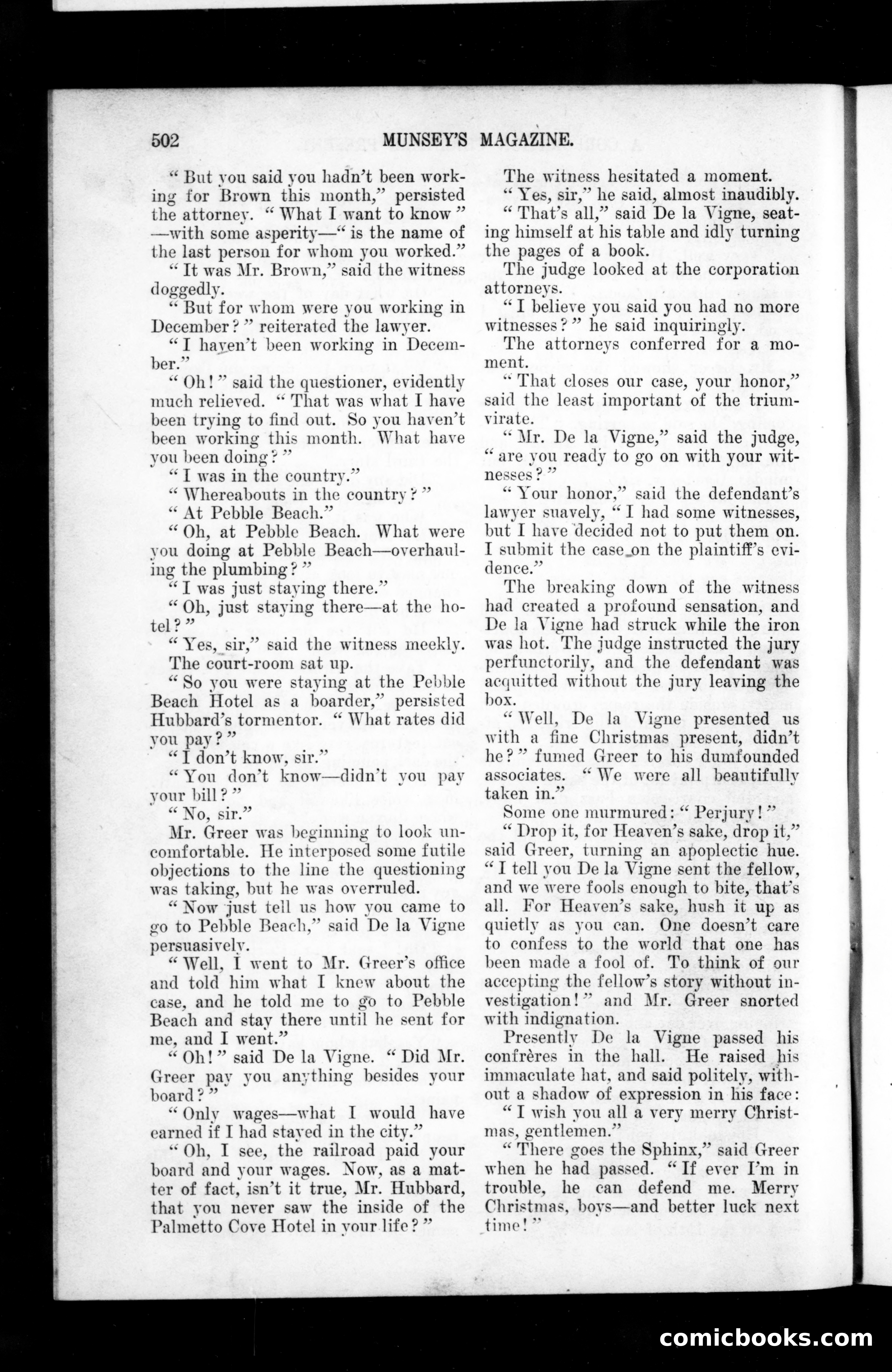 The Munsey's Magazine Cover — page 24 of 162