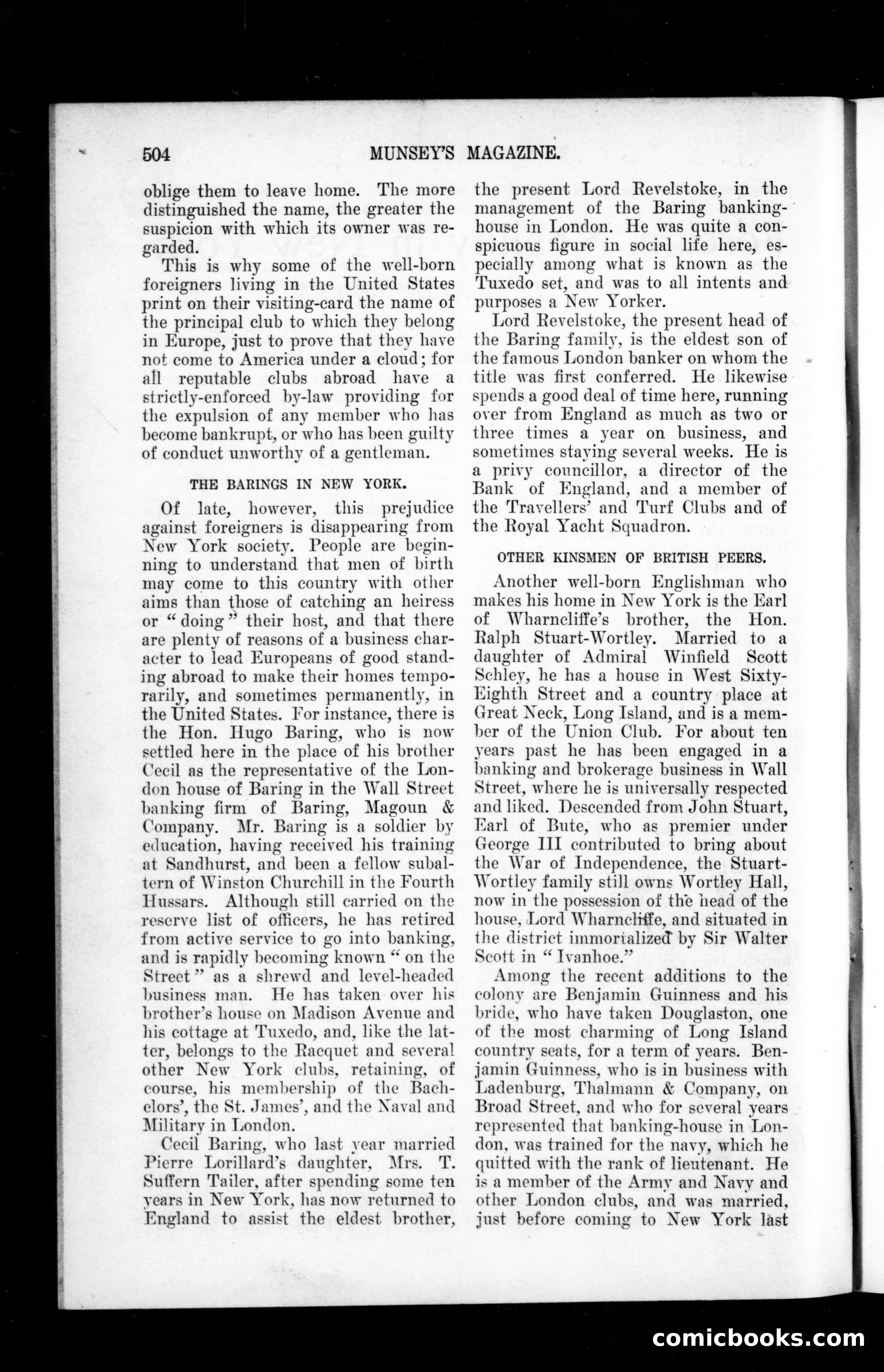 The Munsey's Magazine Cover — page 26 of 162