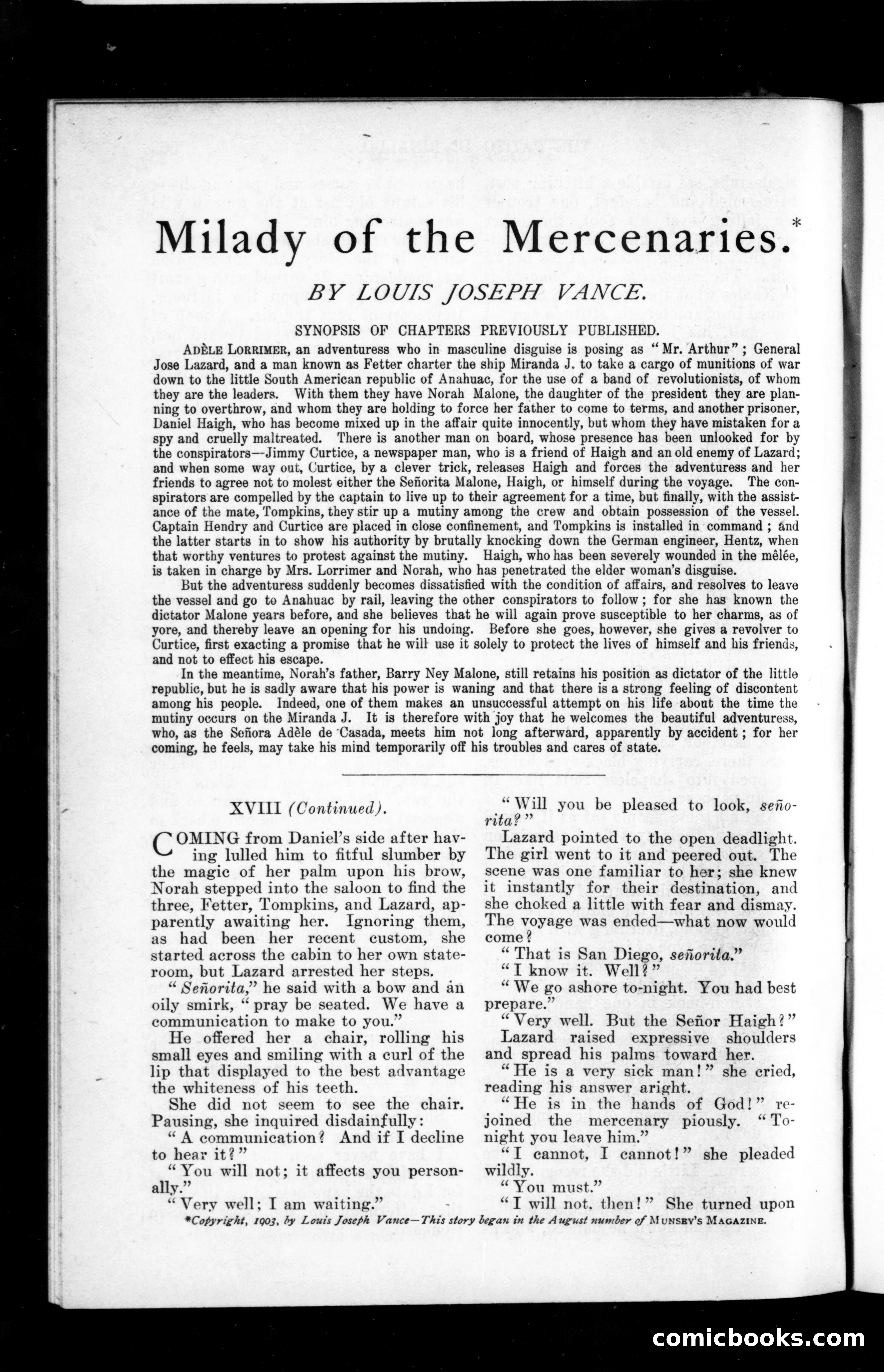 The Munsey's Magazine Cover — page 86 of 162