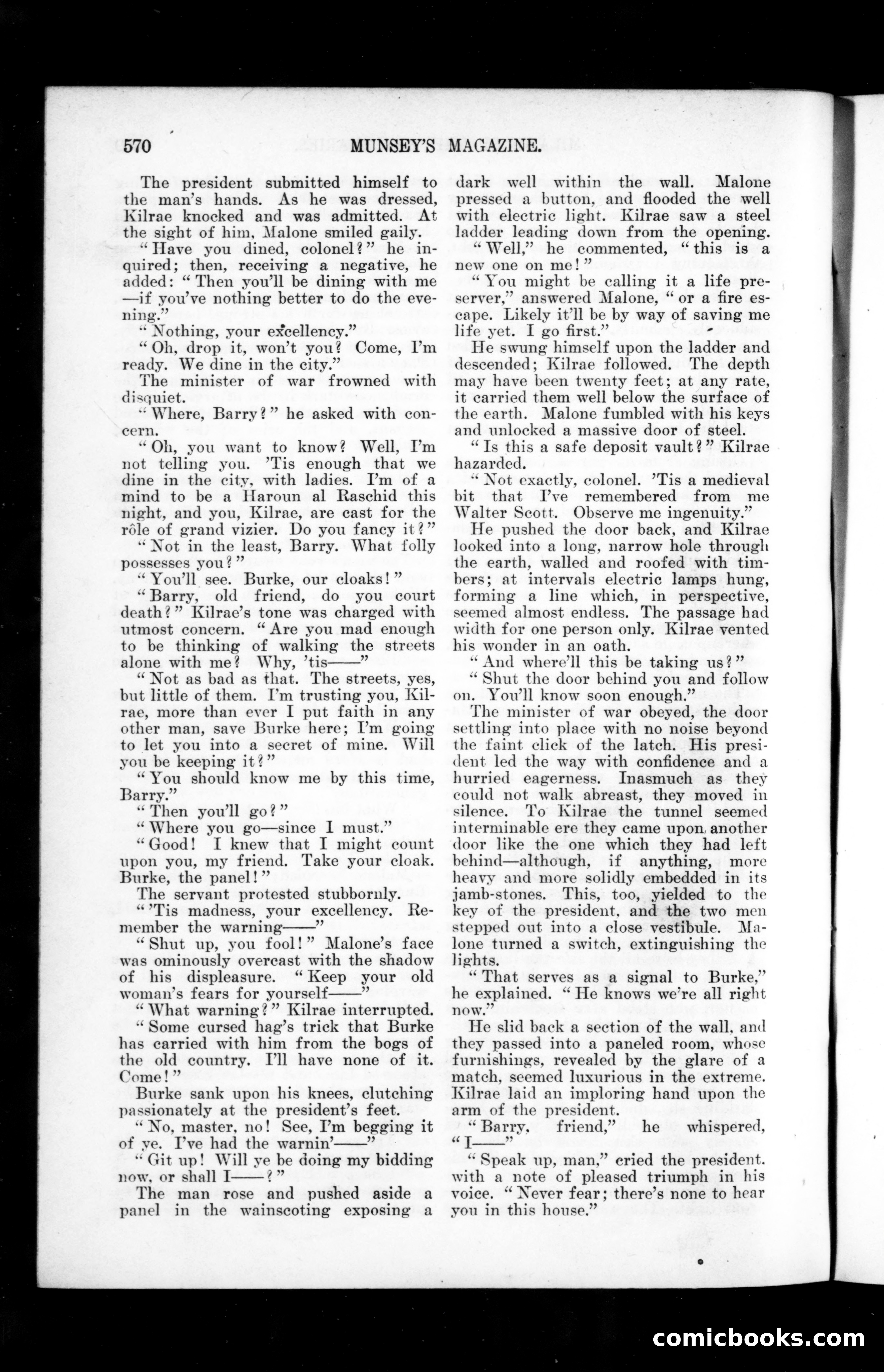 The Munsey's Magazine Cover — page 92 of 162