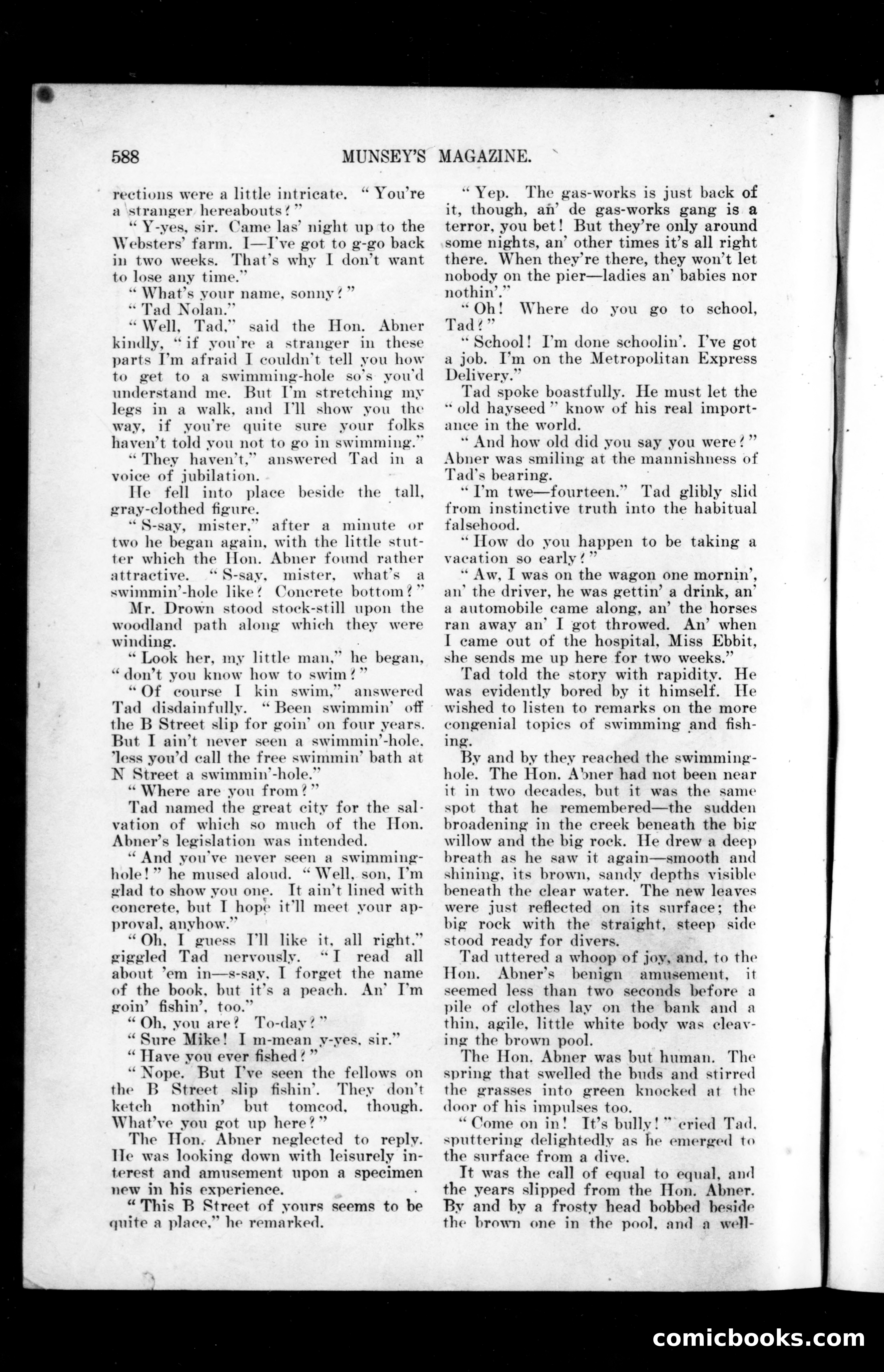 The Munsey's Magazine Cover — page 110 of 162