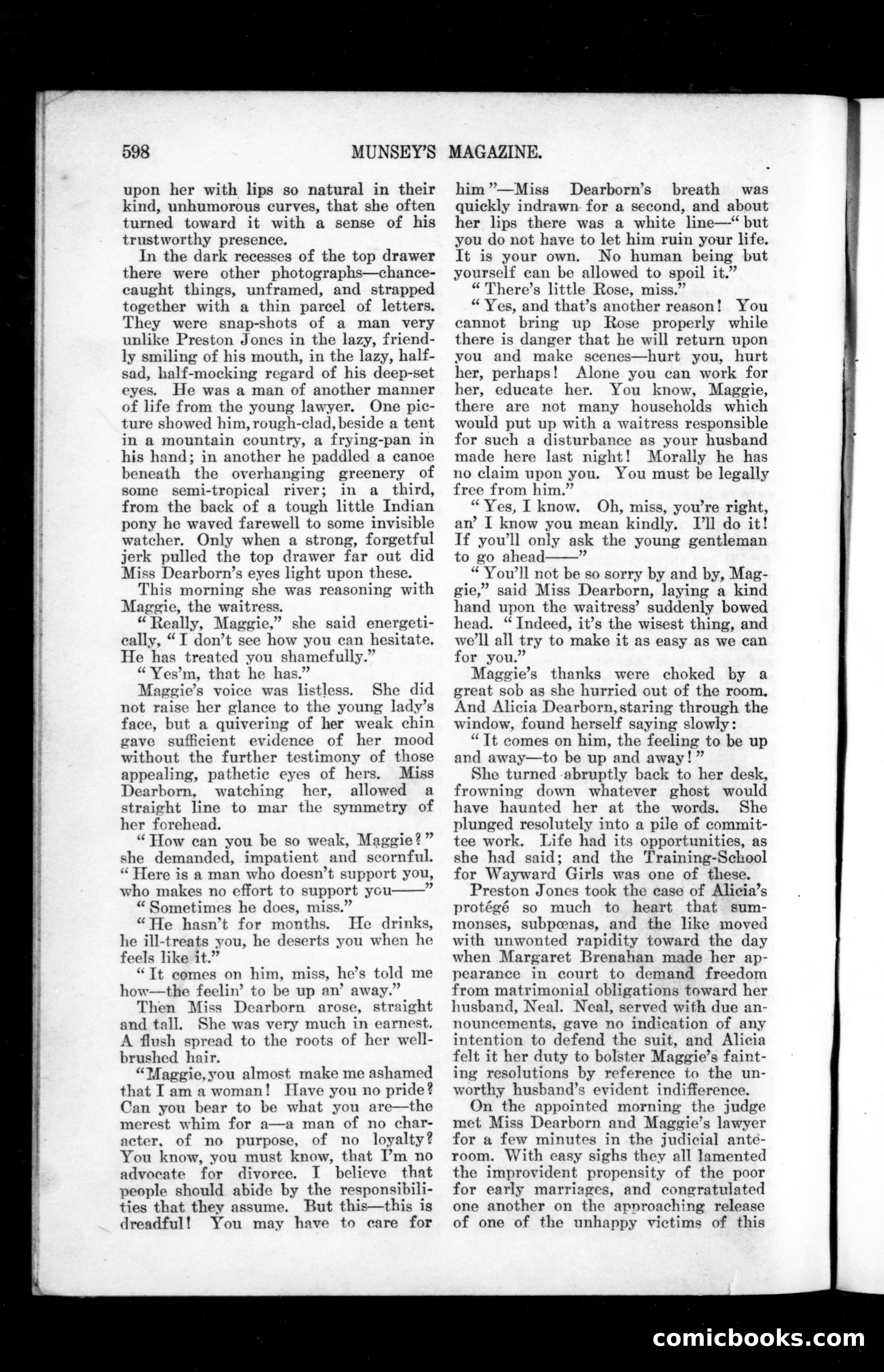 The Munsey's Magazine Cover — page 120 of 162