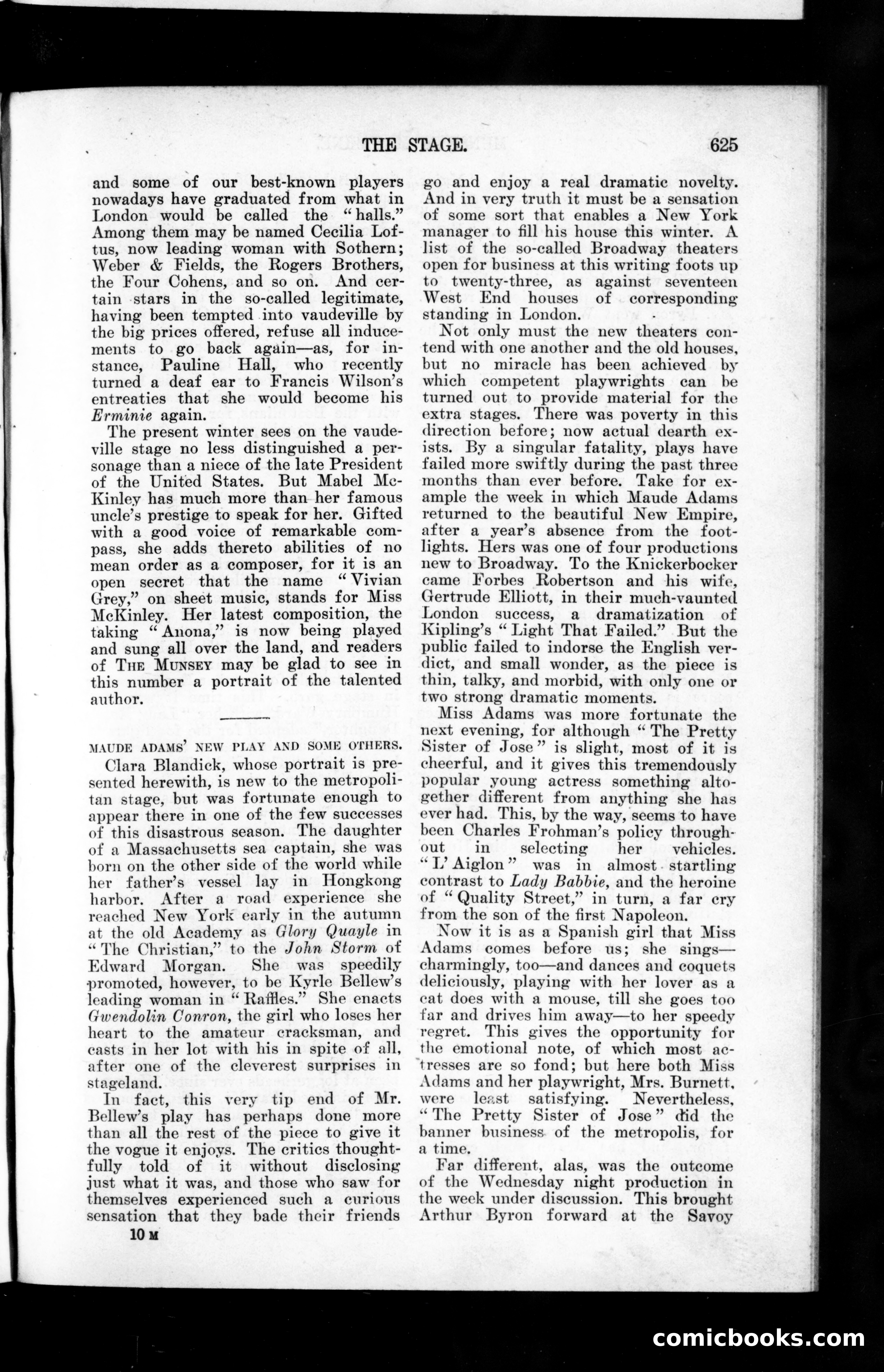 The Munsey's Magazine Cover — page 147 of 162