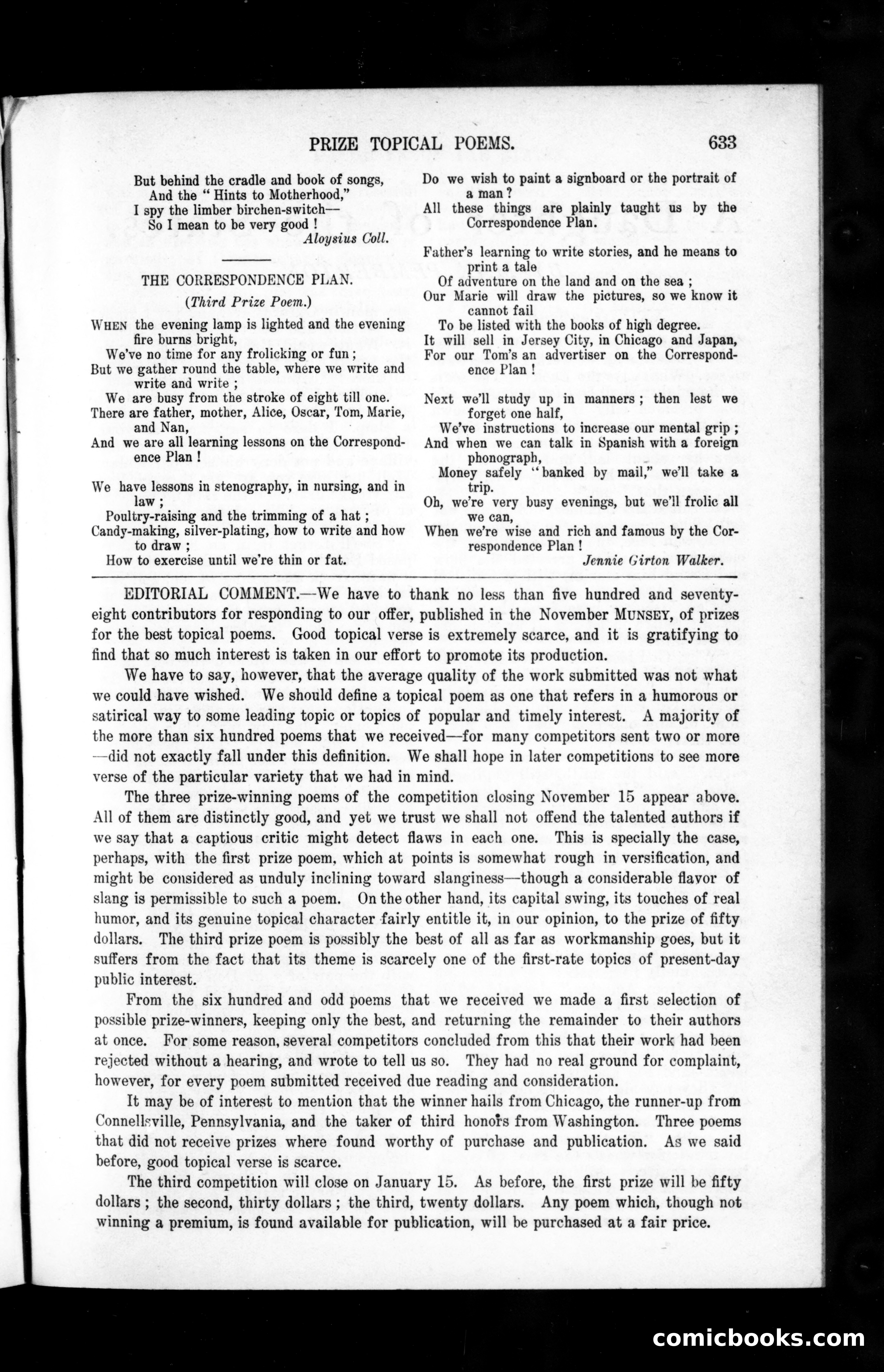 The Munsey's Magazine Cover — page 155 of 162