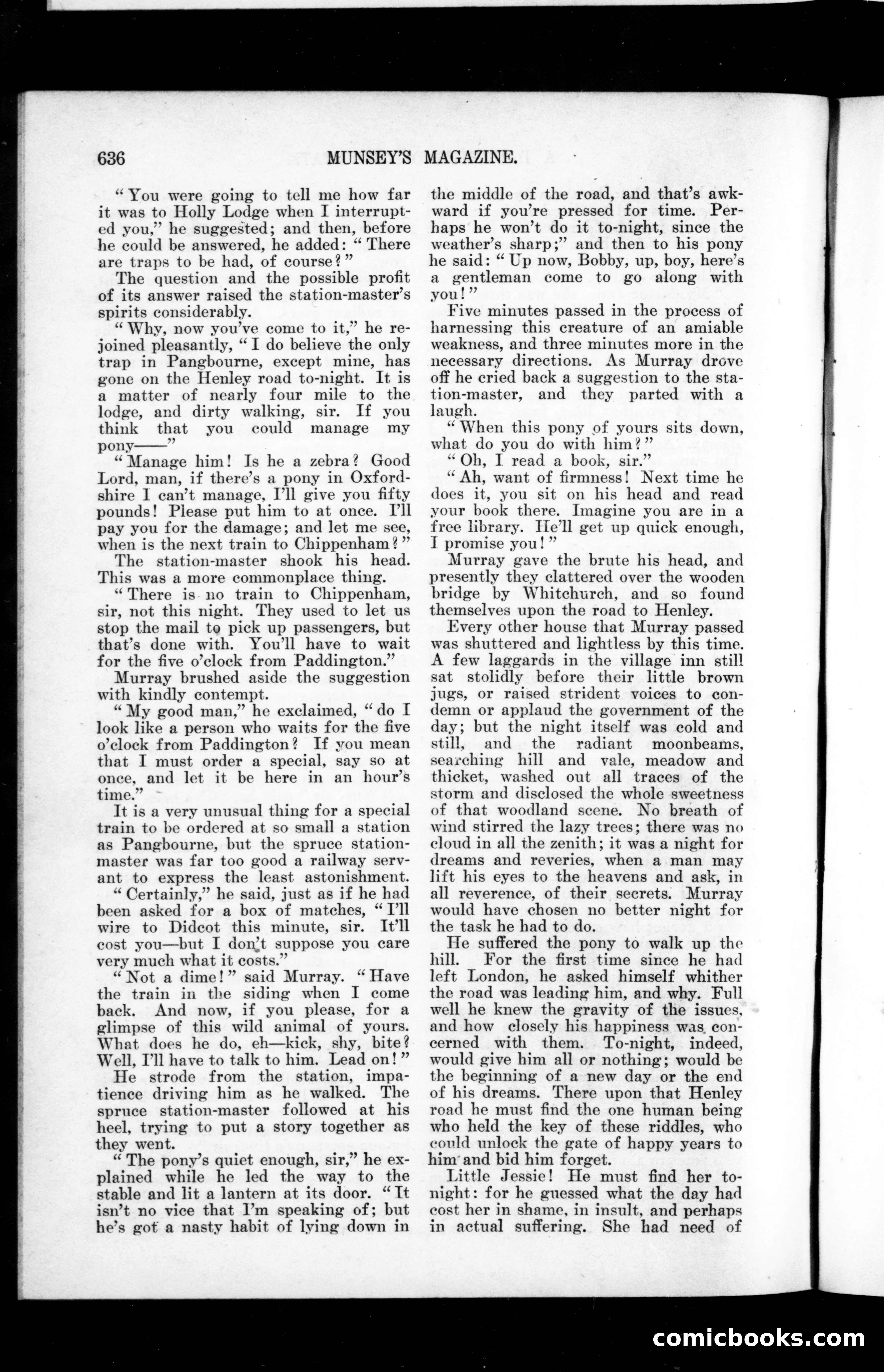 The Munsey's Magazine Cover — page 158 of 162