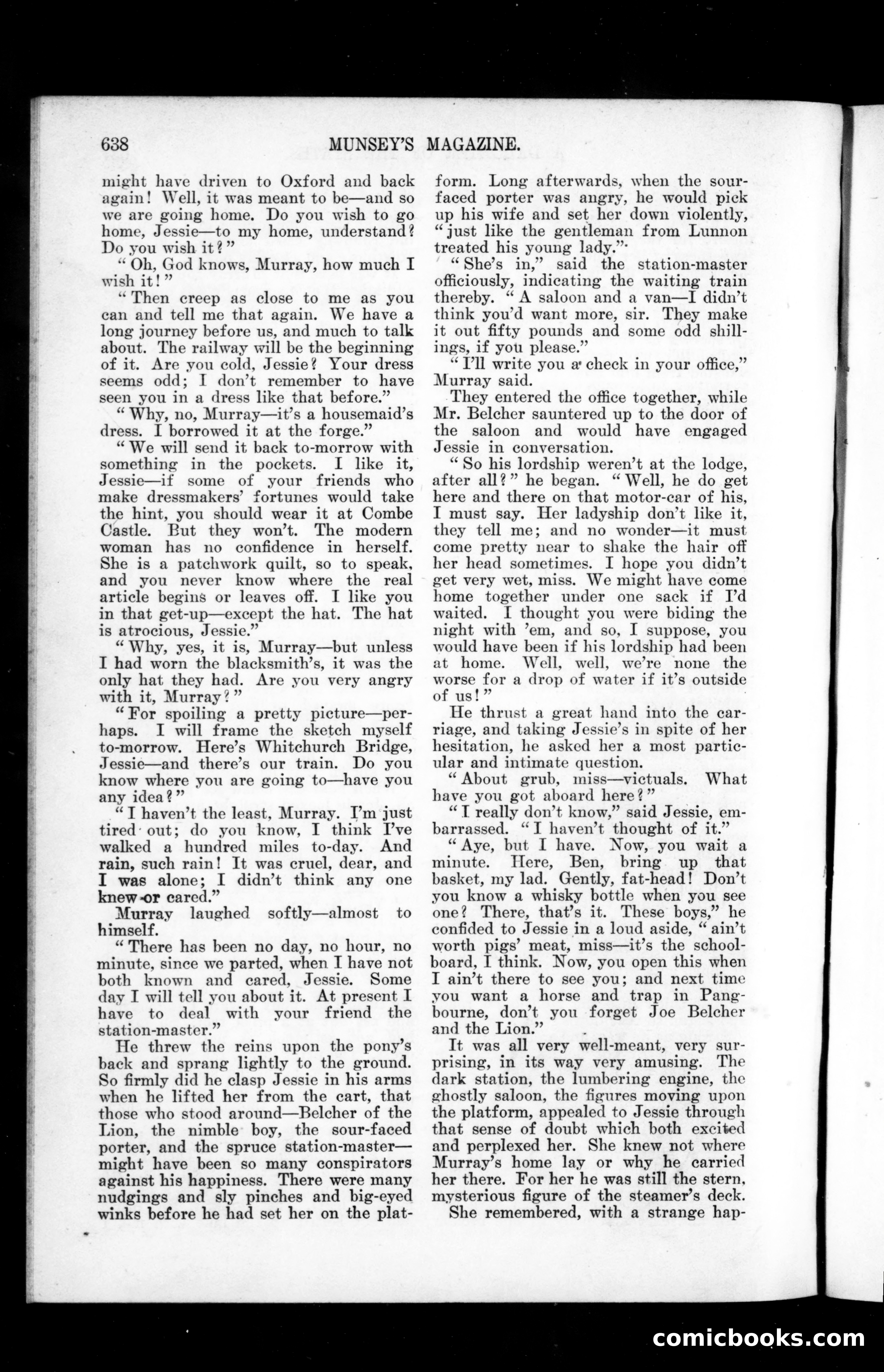 The Munsey's Magazine Cover — page 160 of 162