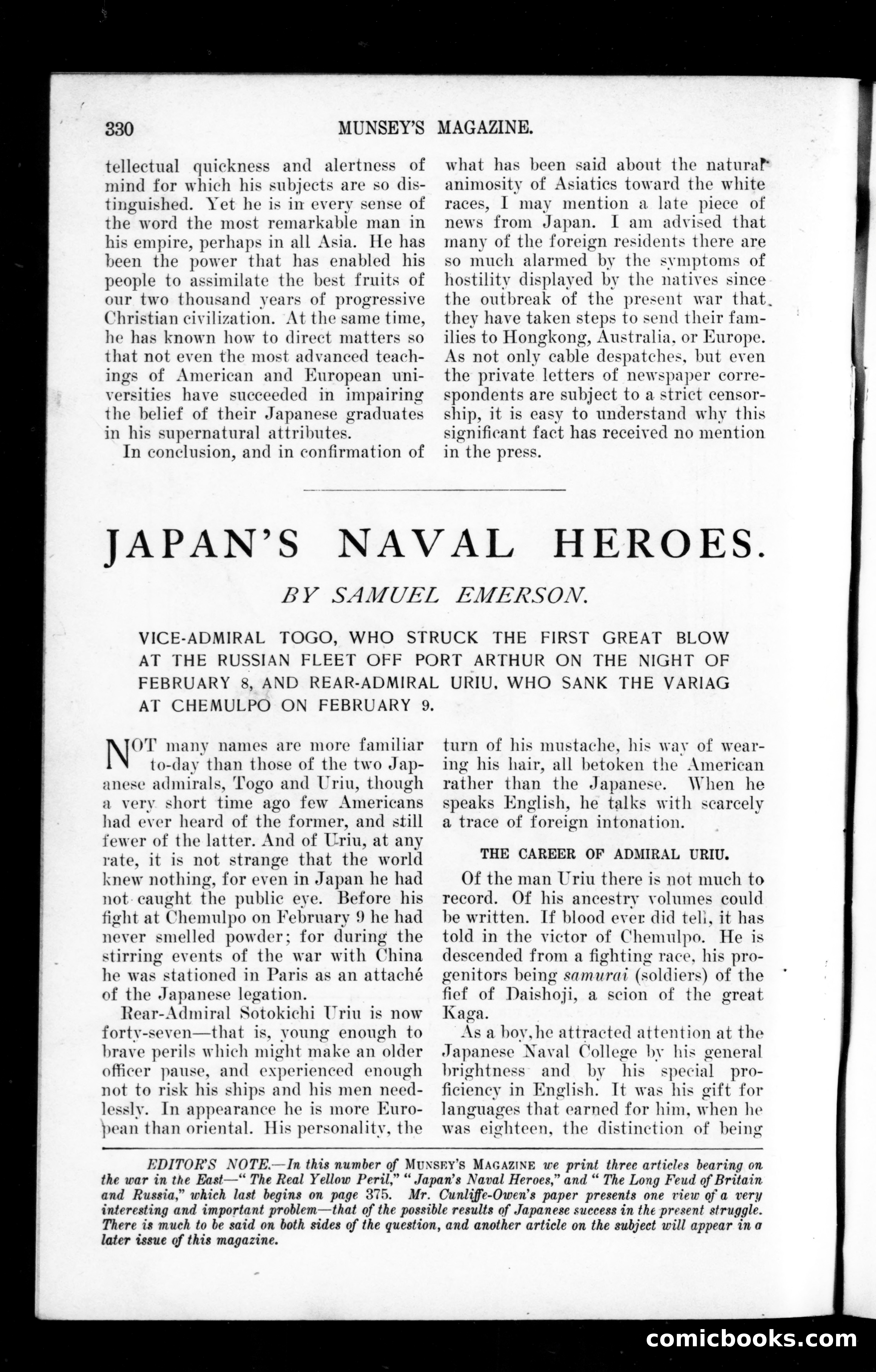 The Munsey Magazine, Vol. 31, No. 3 — page 12 of 162