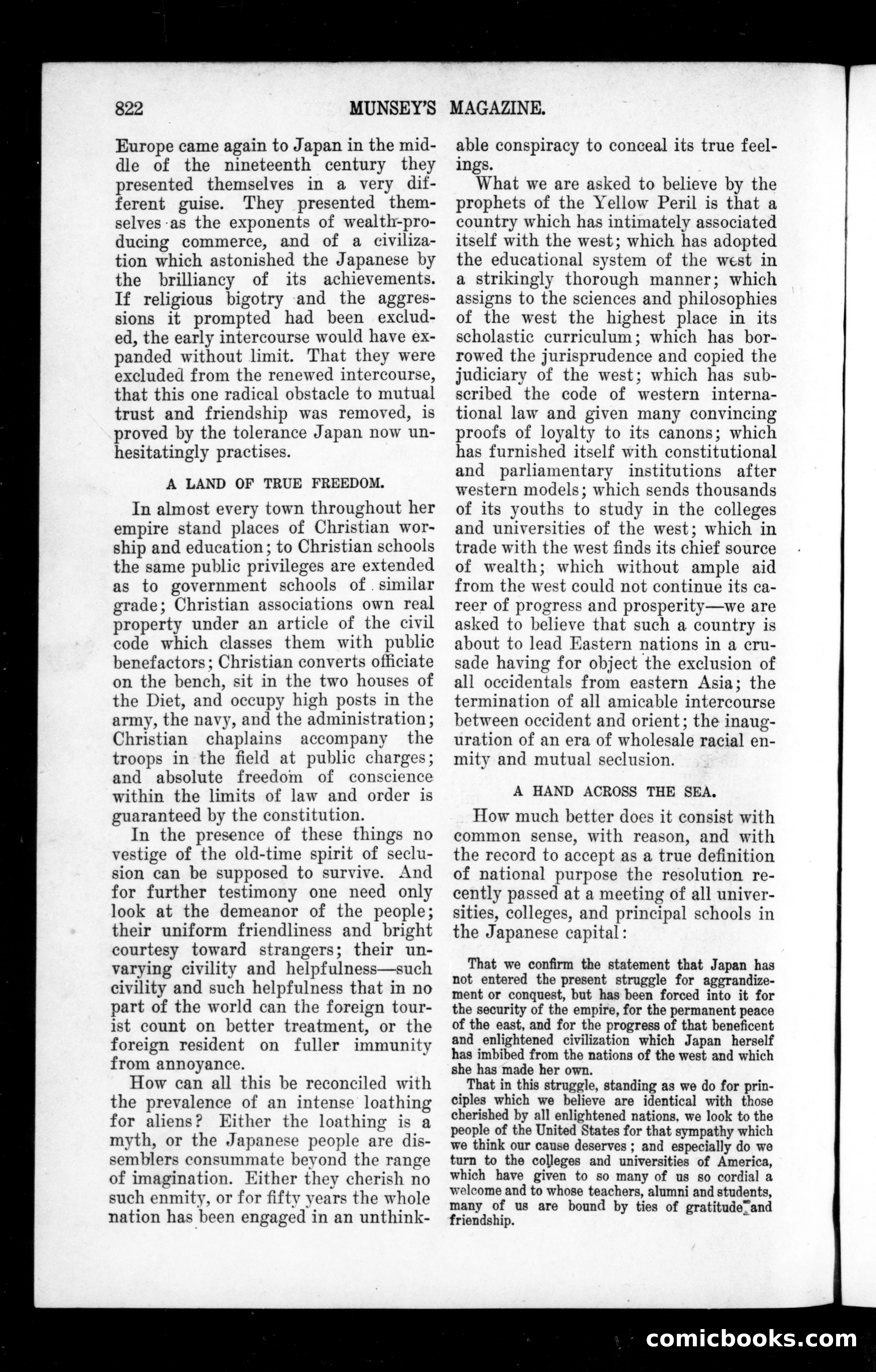 Munsey's Magazine, Vol. 31, No. 6 — page 24 of 163
