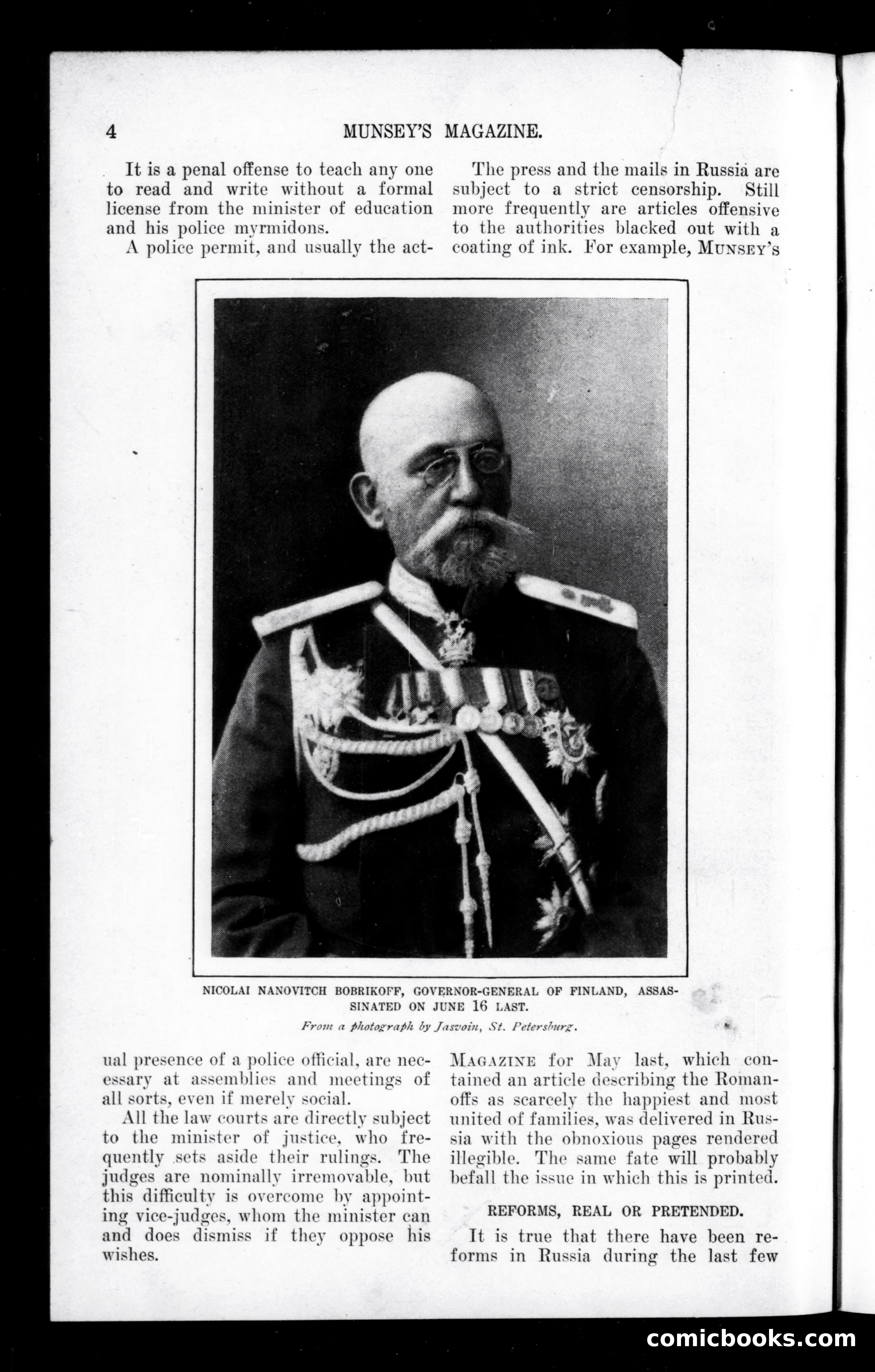 The Munsey Magazine, Vol. 32, No. 1 — page 6 of 162