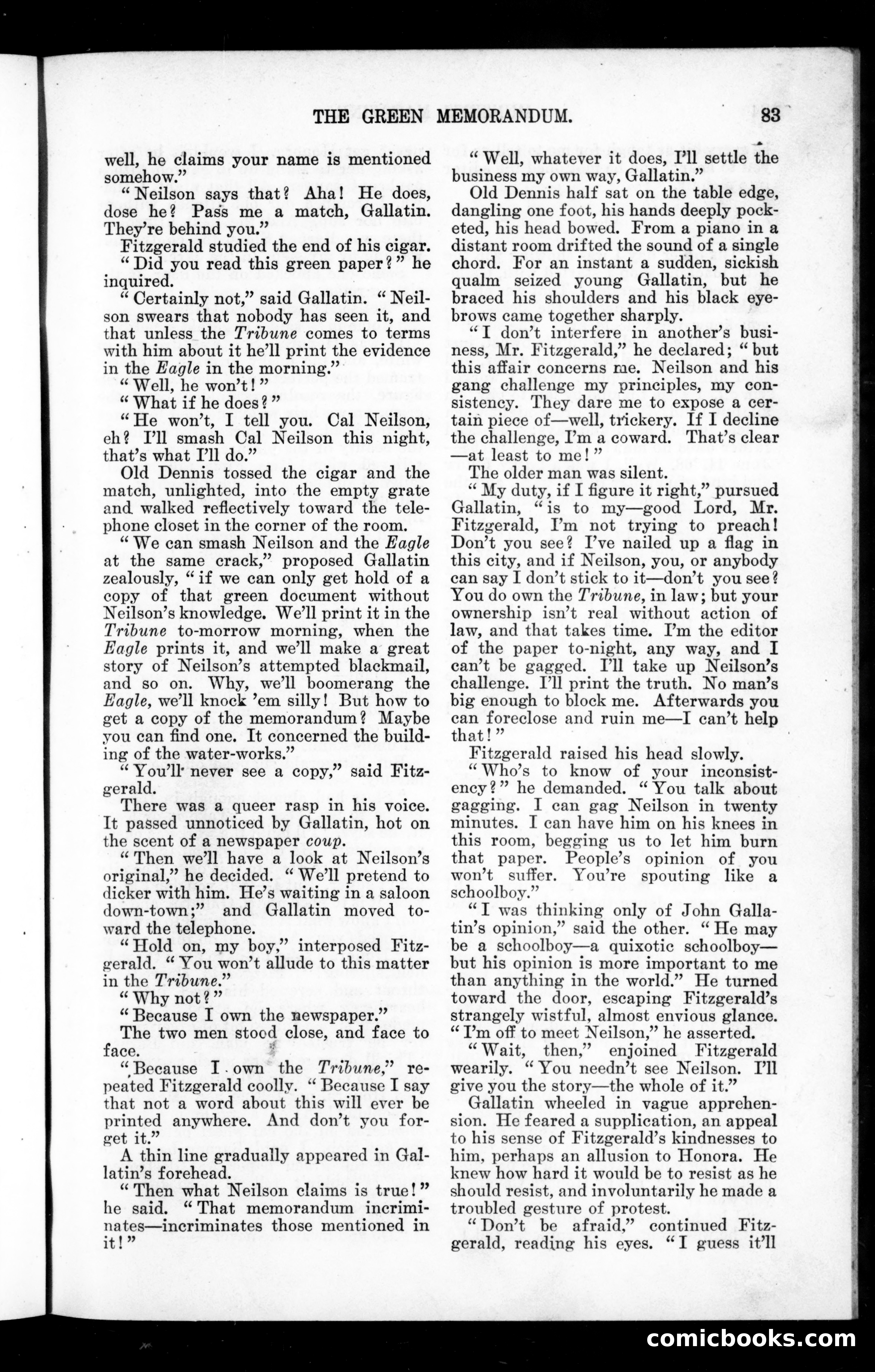 The Munsey Magazine, Vol. 32, No. 1 — page 85 of 162