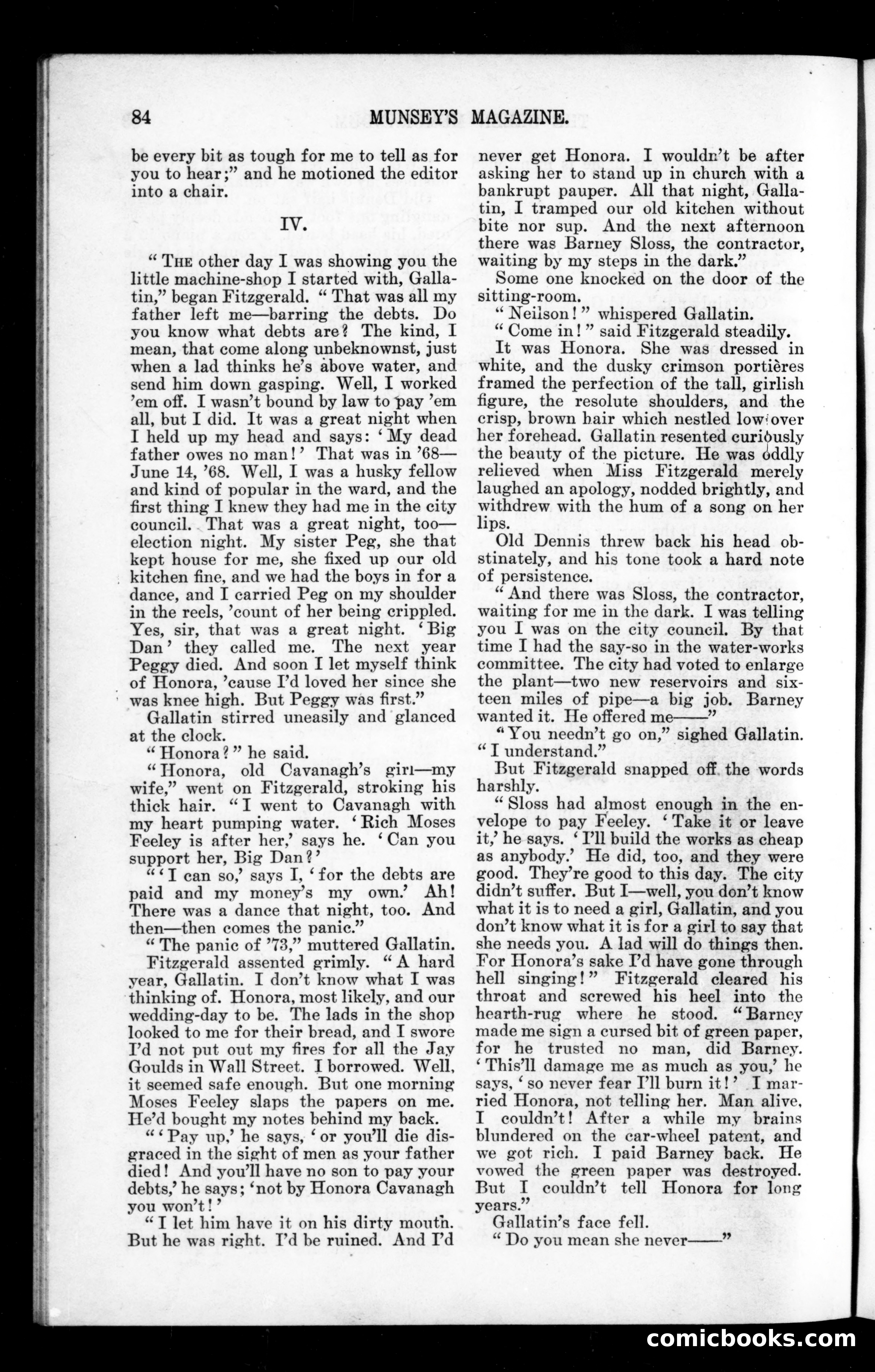 The Munsey Magazine, Vol. 32, No. 1 — page 86 of 162