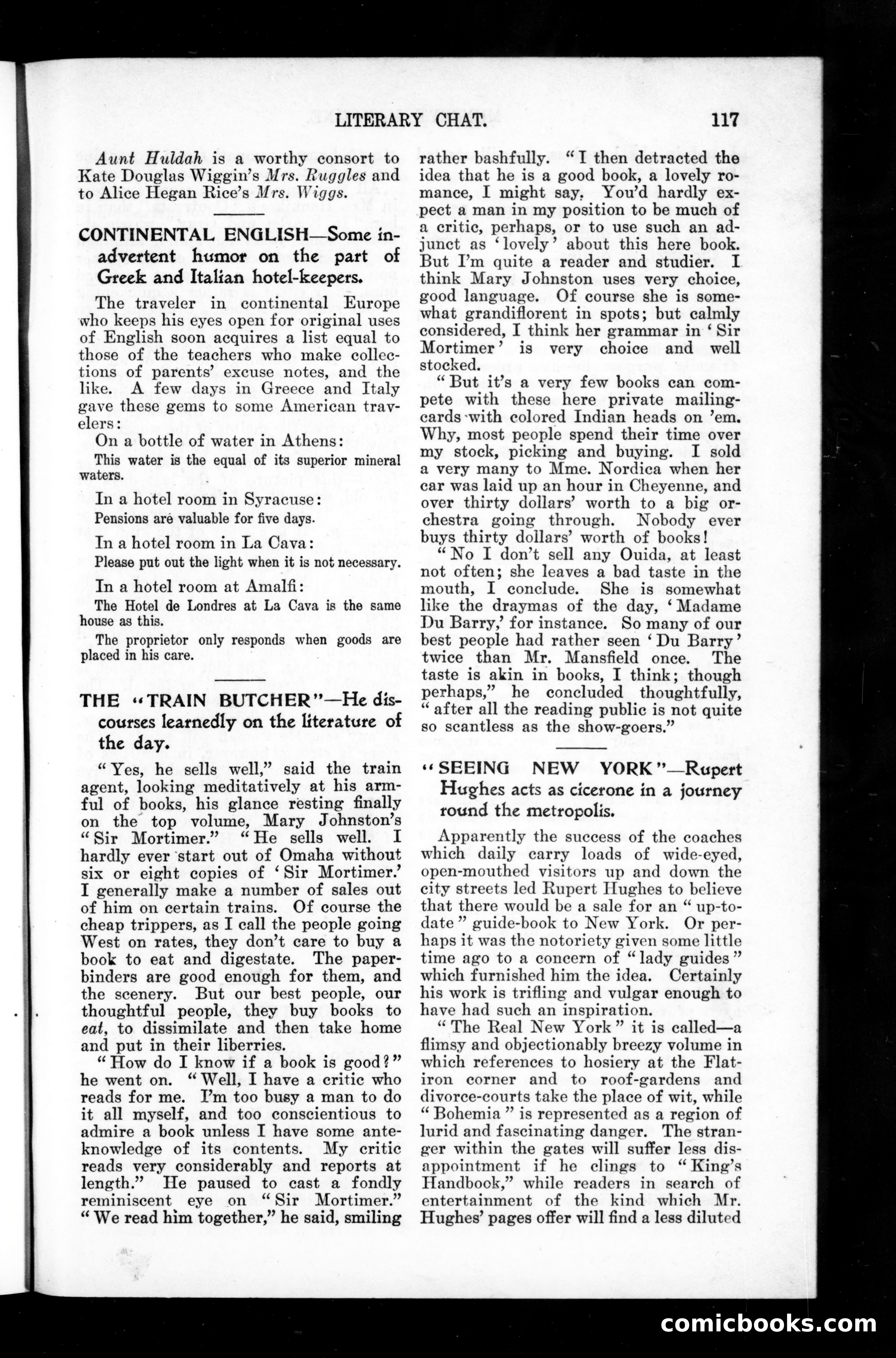 The Munsey Magazine, Vol. 32, No. 1 — page 119 of 162