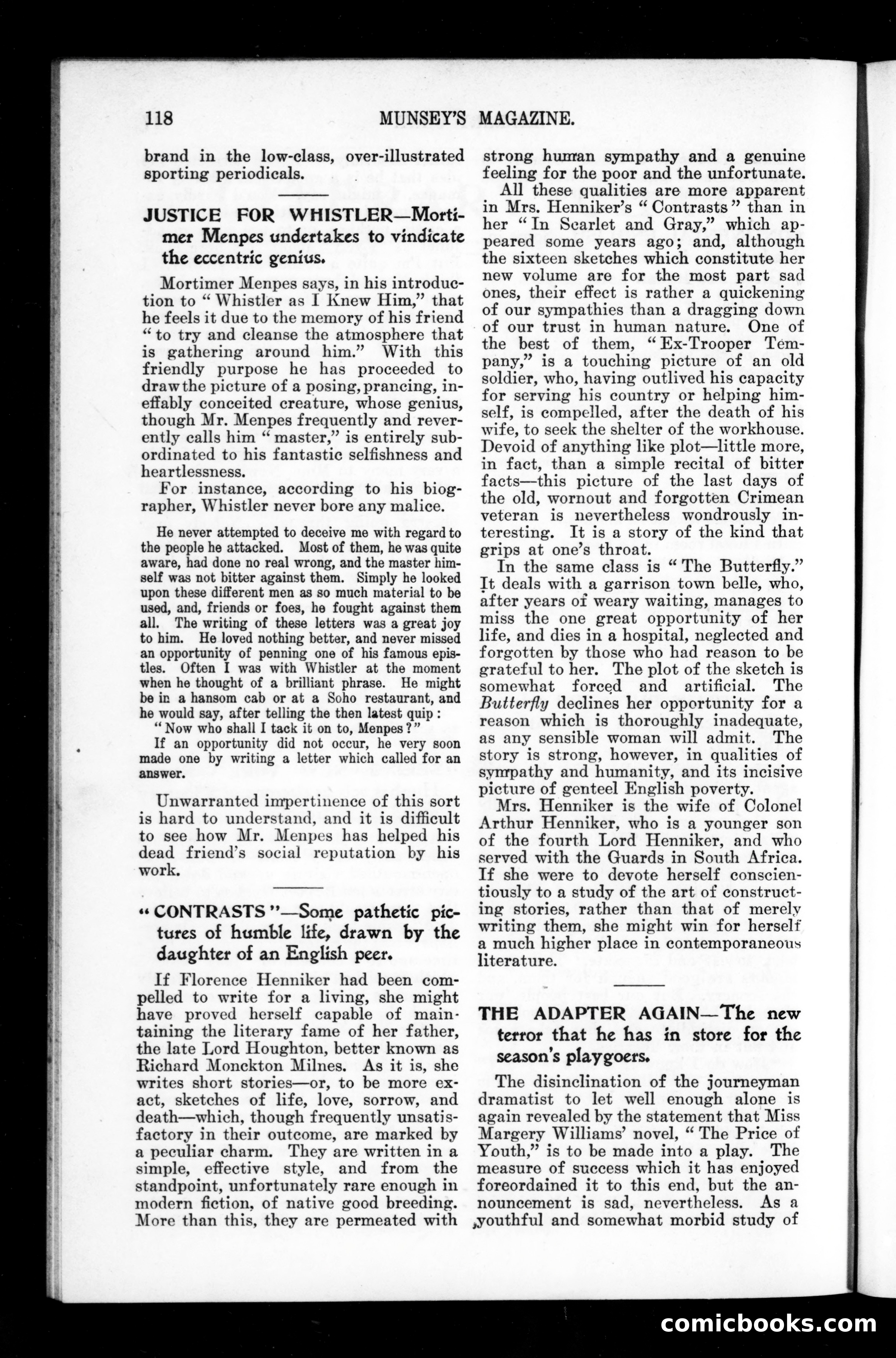 The Munsey Magazine, Vol. 32, No. 1 — page 120 of 162