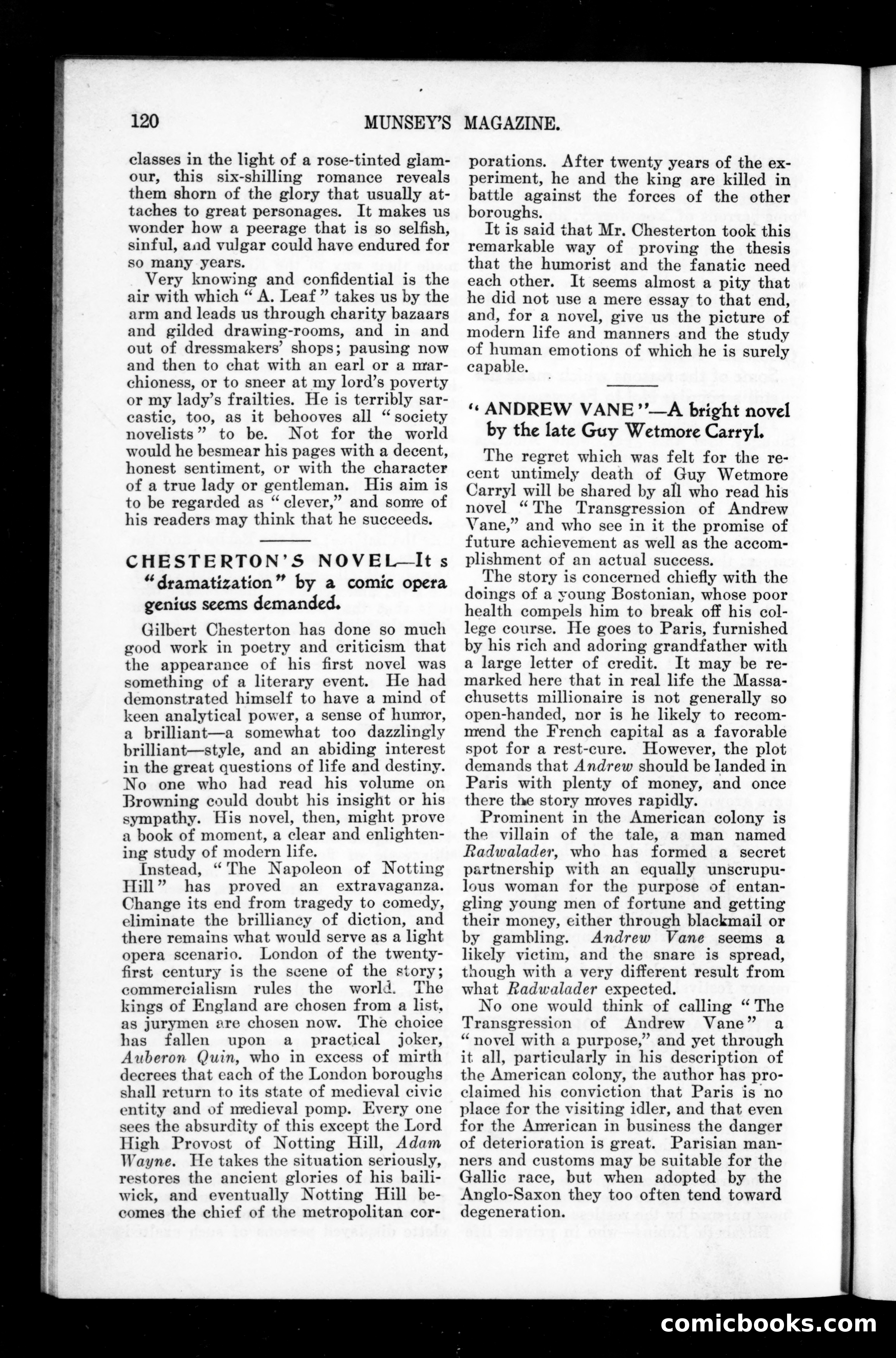 The Munsey Magazine, Vol. 32, No. 1 — page 122 of 162