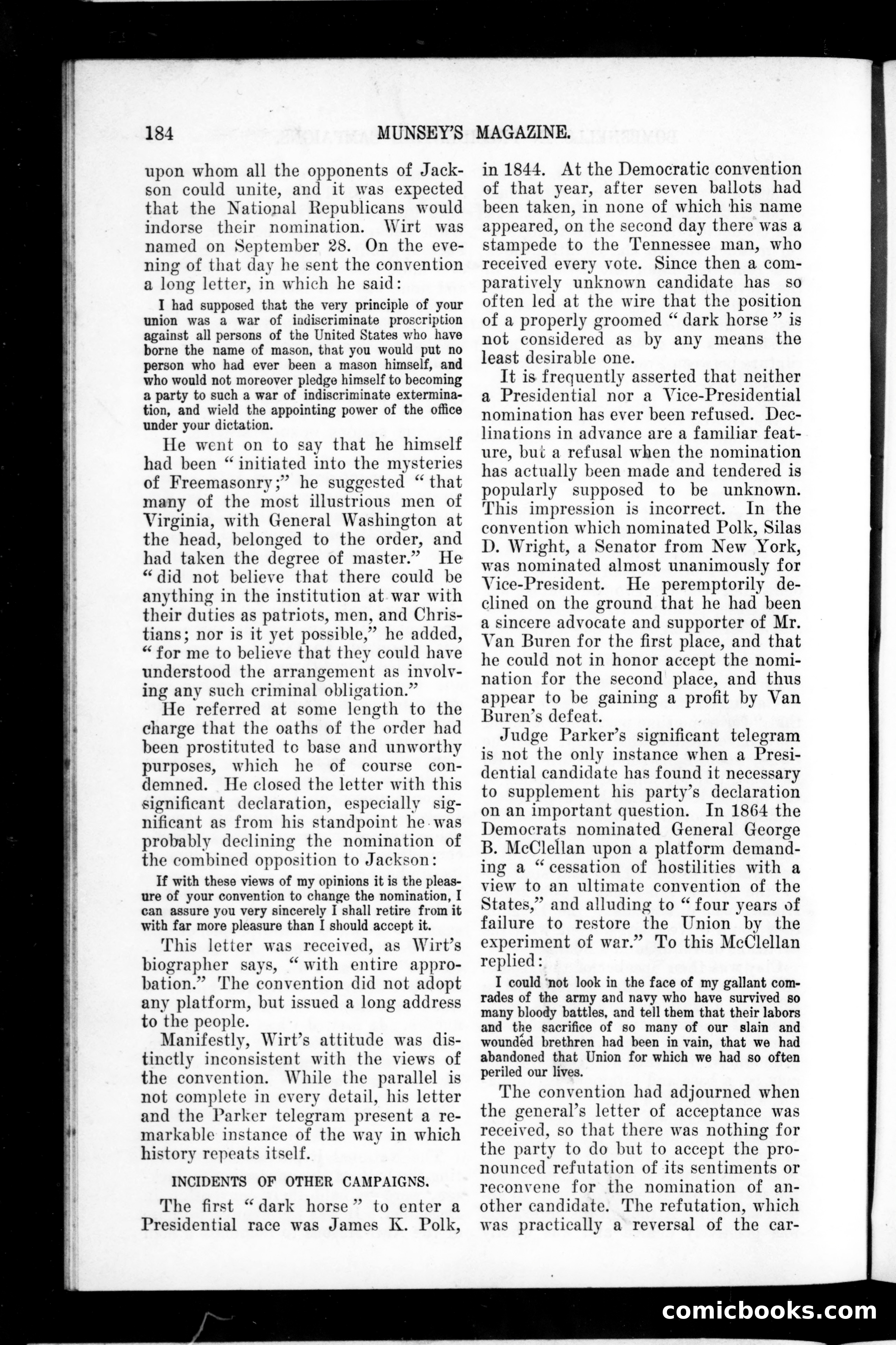 The Munsey Magazine — page 26 of 162