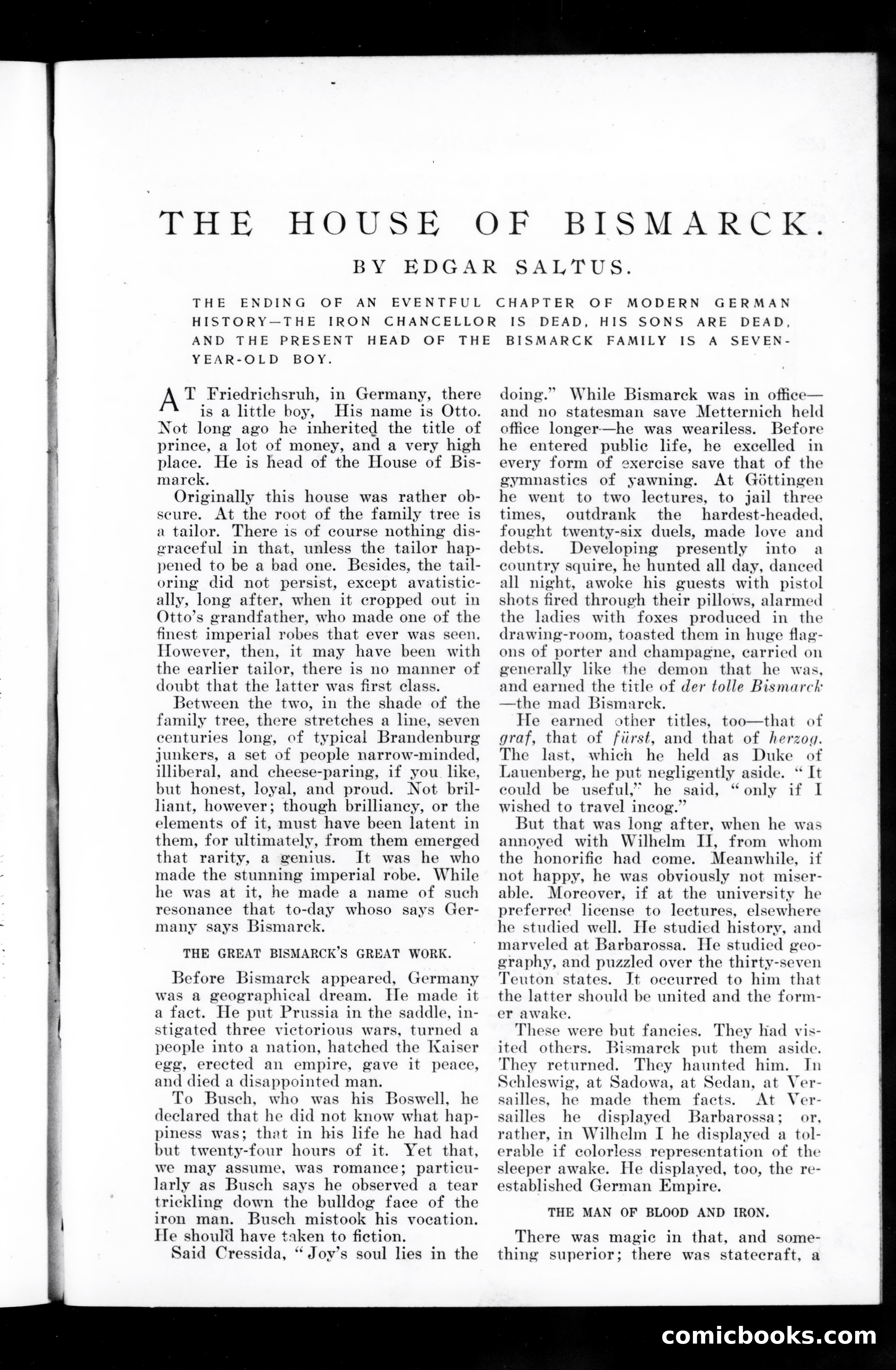 Munsey's Magazine, February 1905 — page 11 of 144