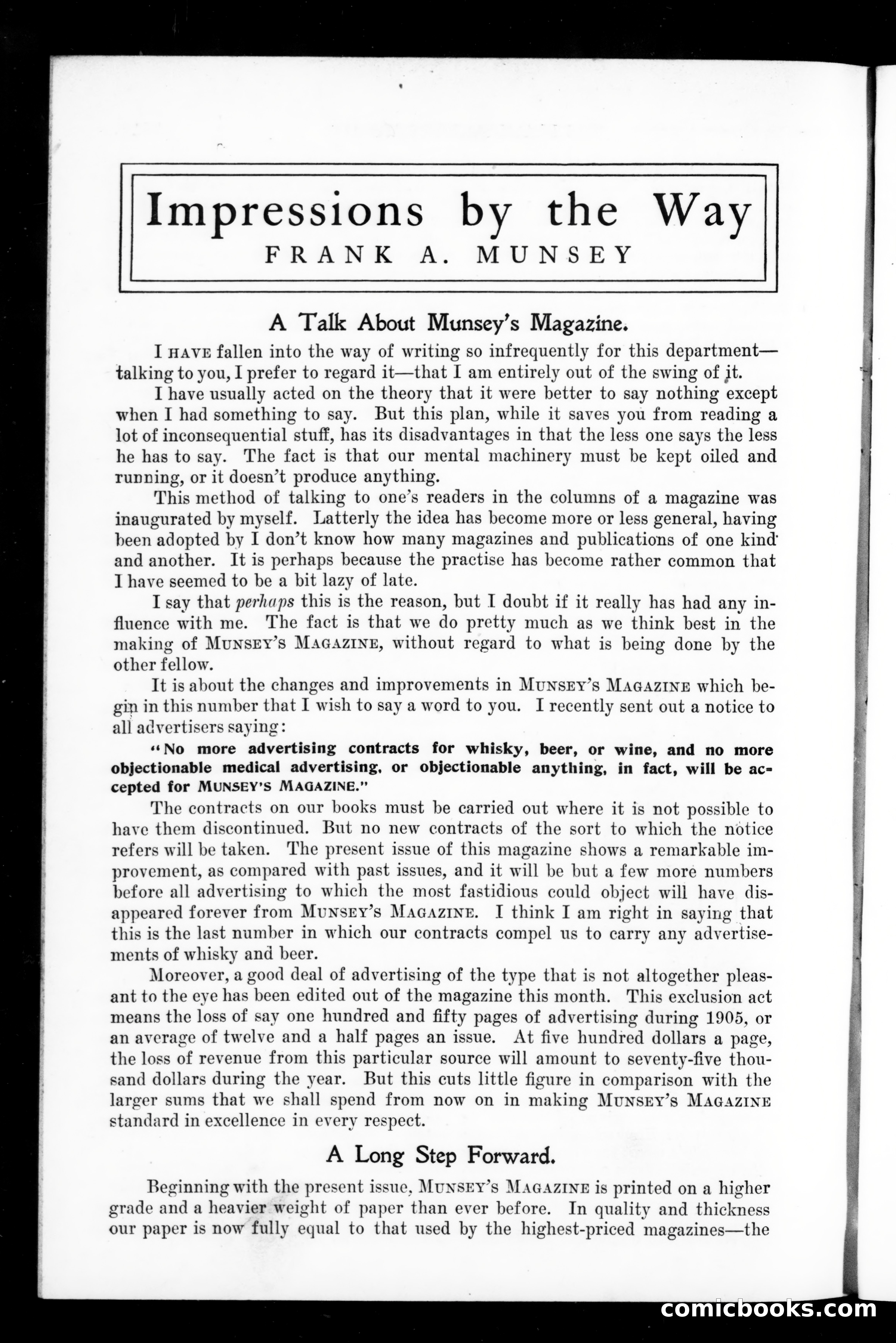 Munsey's Magazine, February 1905 — page 112 of 144