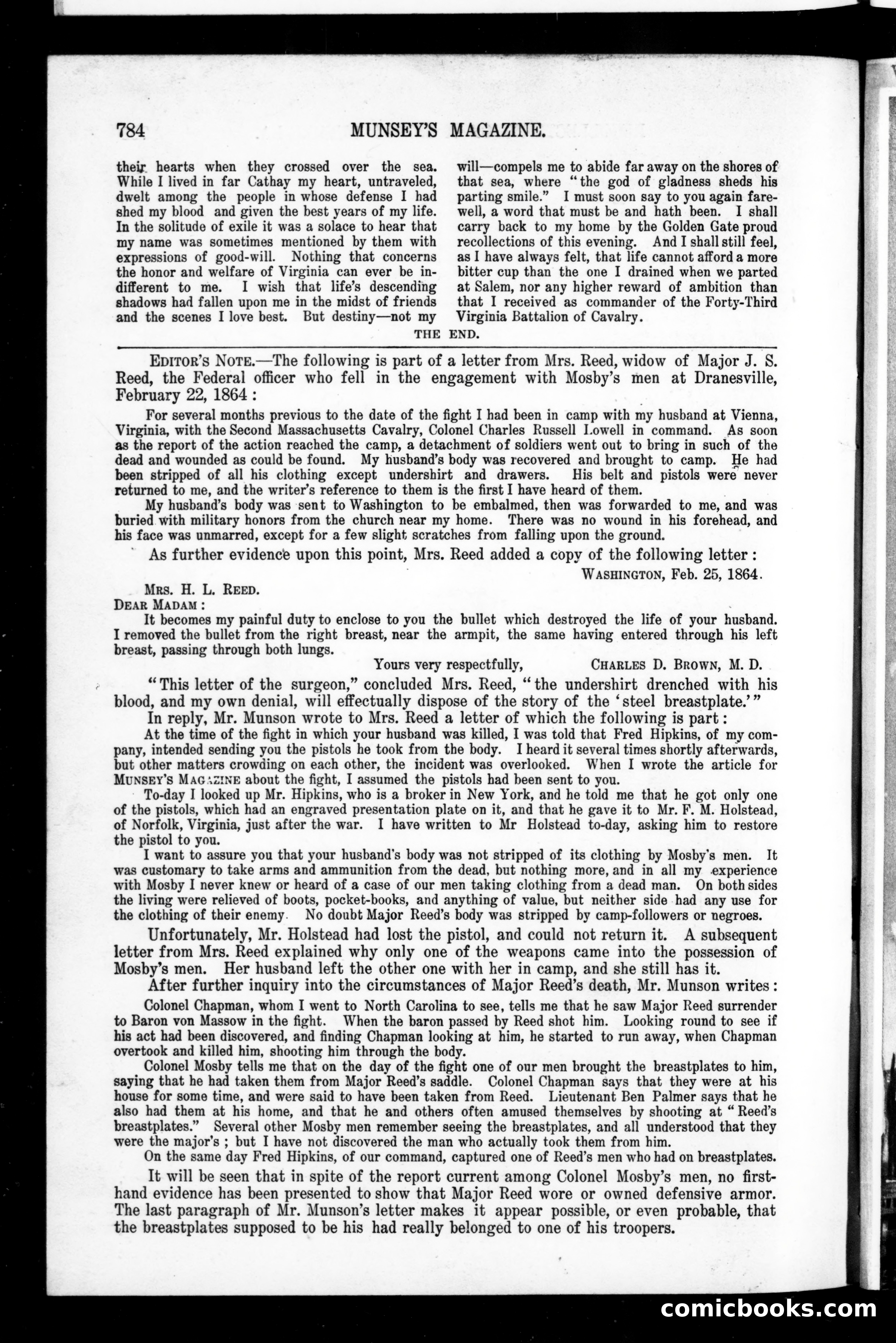 Munsey's Magazine, February 1905 — page 144 of 144