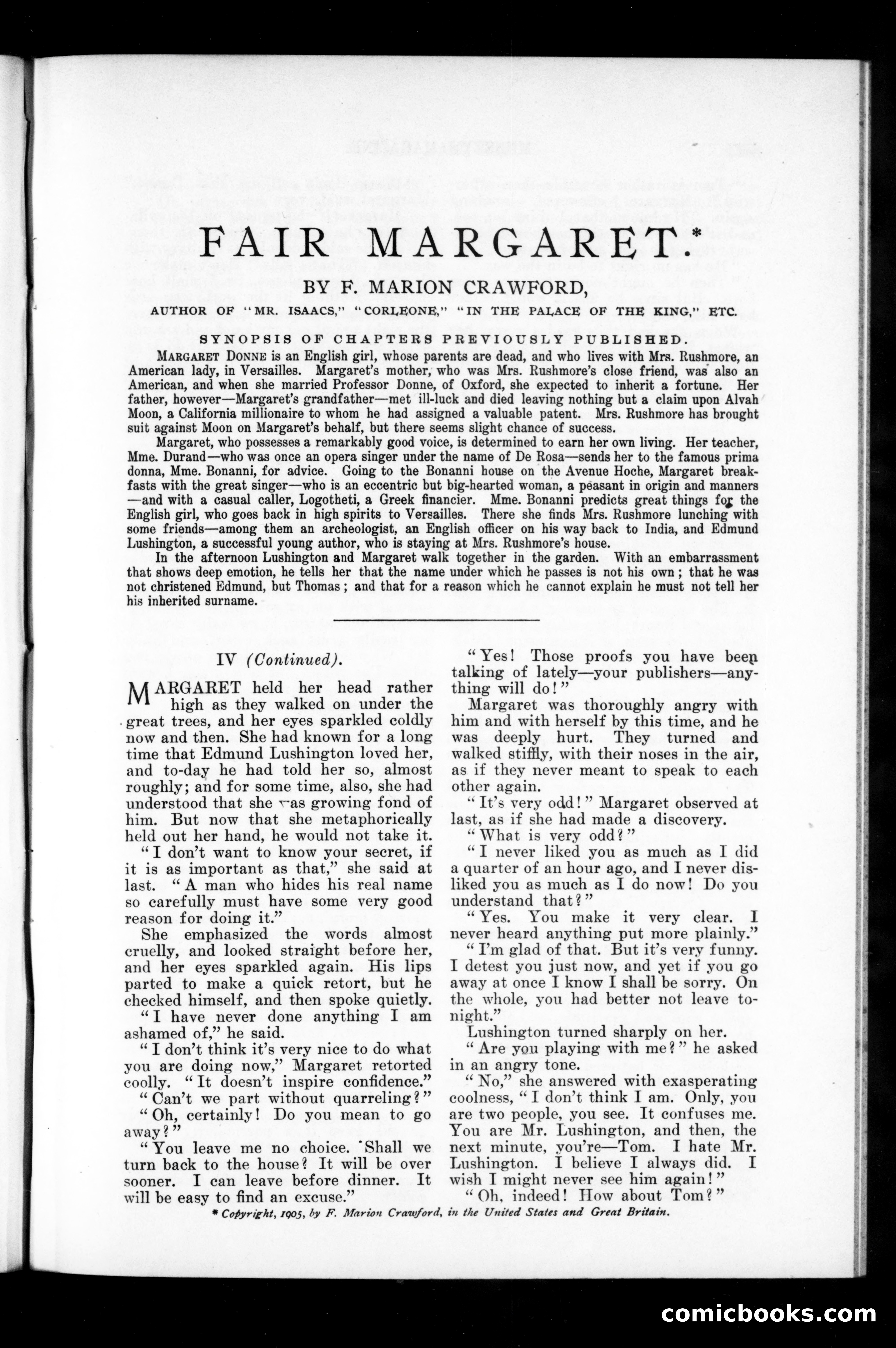 Munsey's Magazine, July 1905 — page 11 of 128