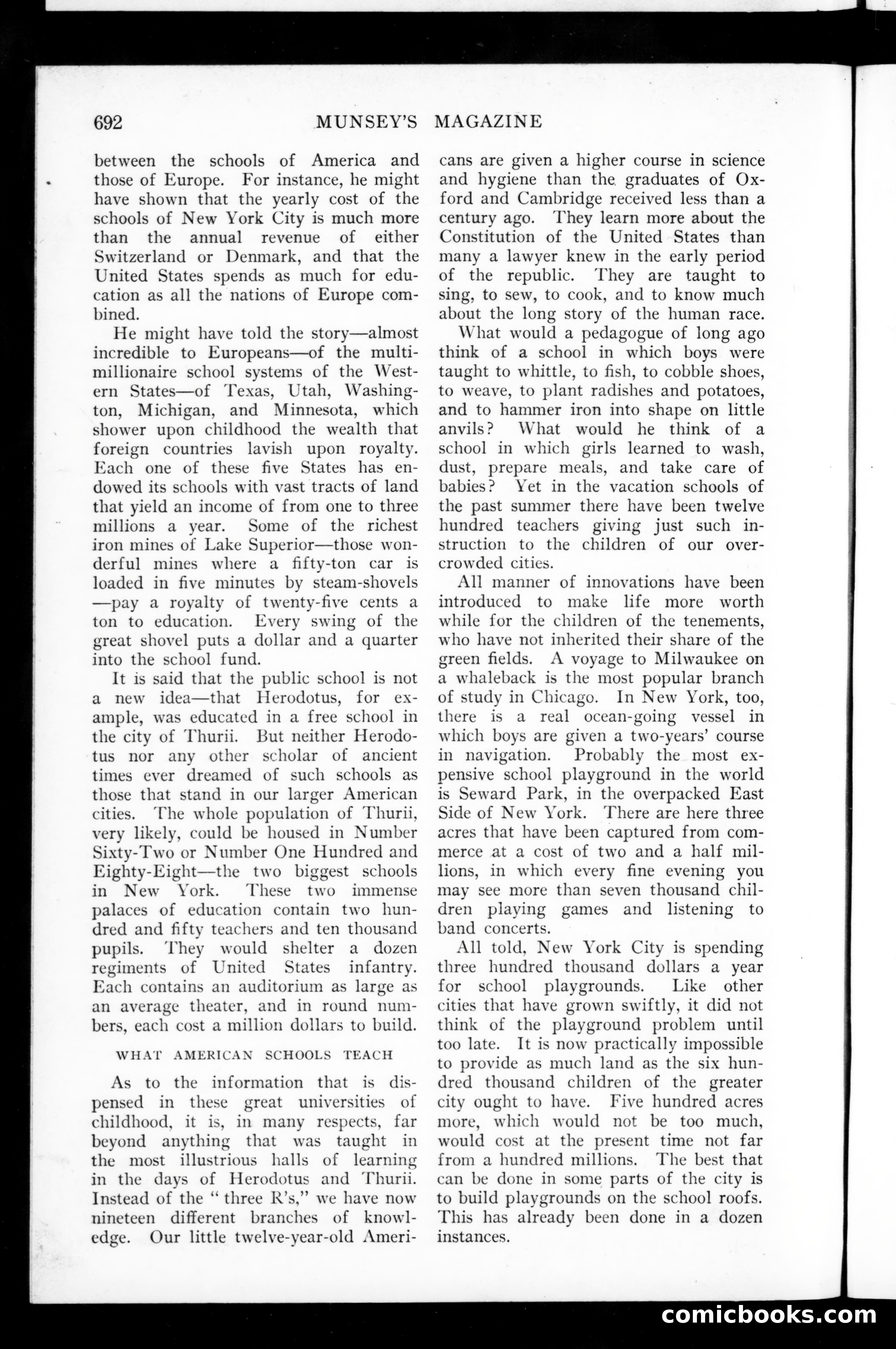 Munsey's Magazine Cover — page 34 of 133