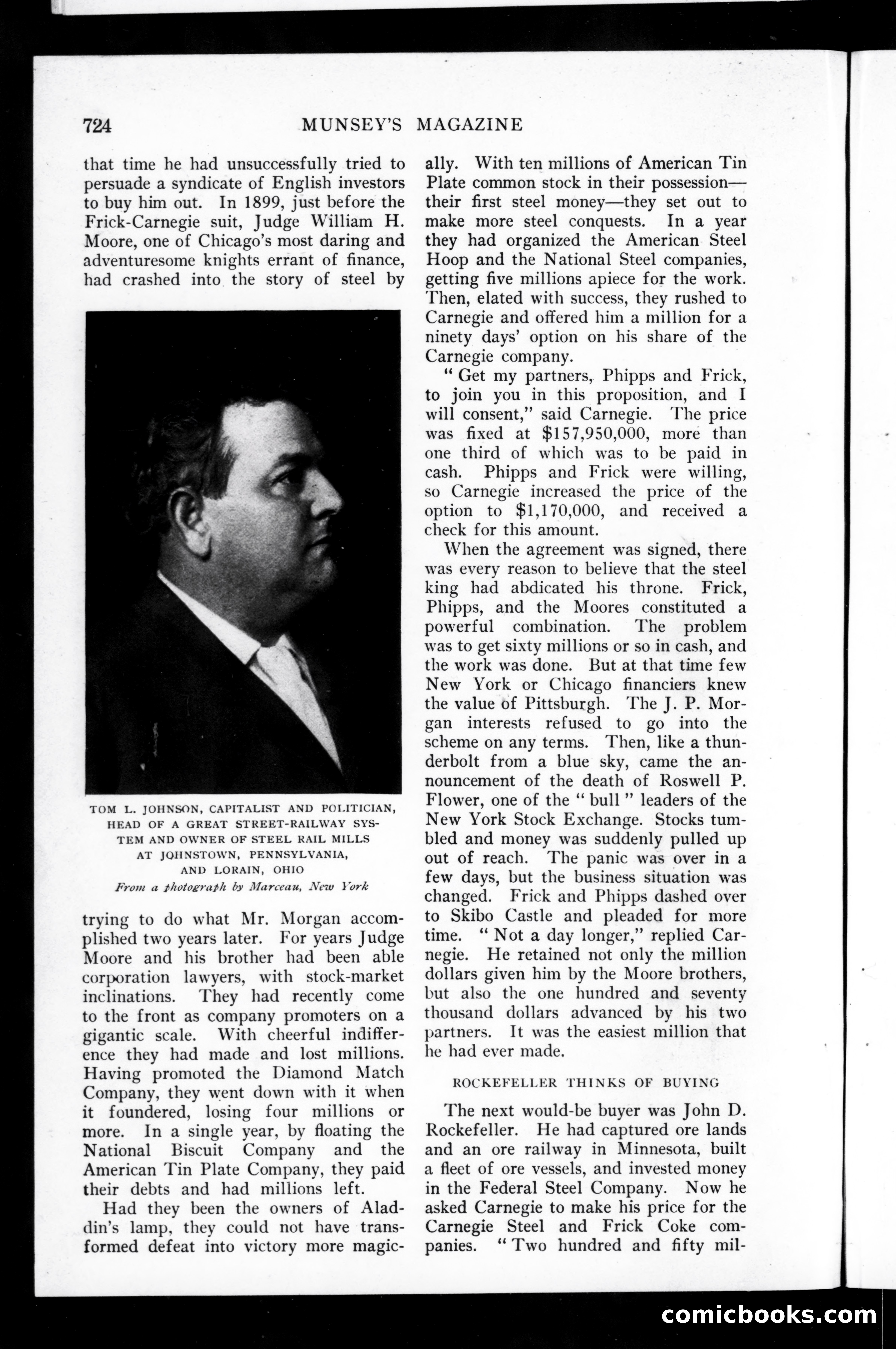 Munsey's Magazine Cover — page 66 of 133