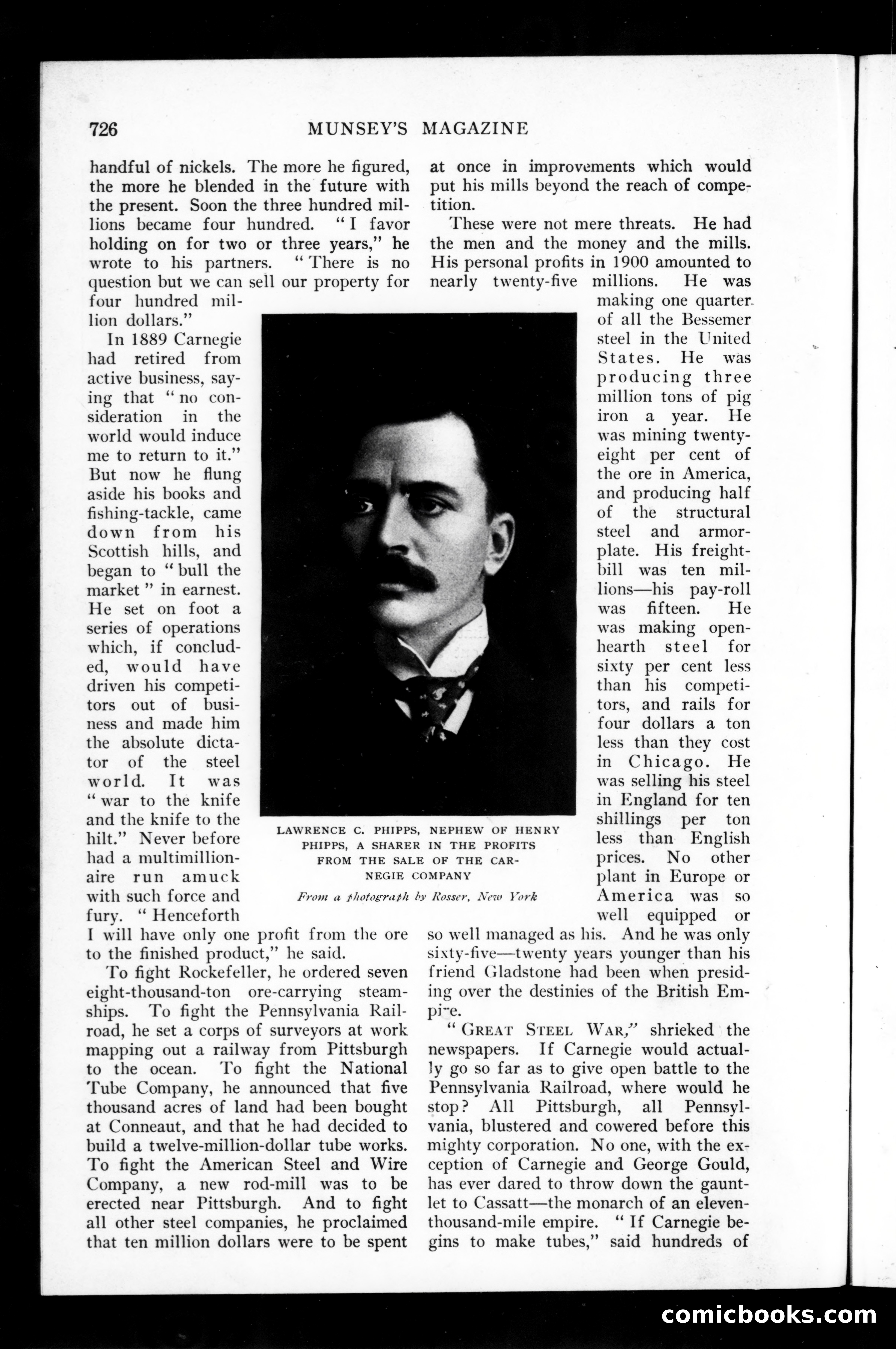 Munsey's Magazine Cover — page 68 of 133