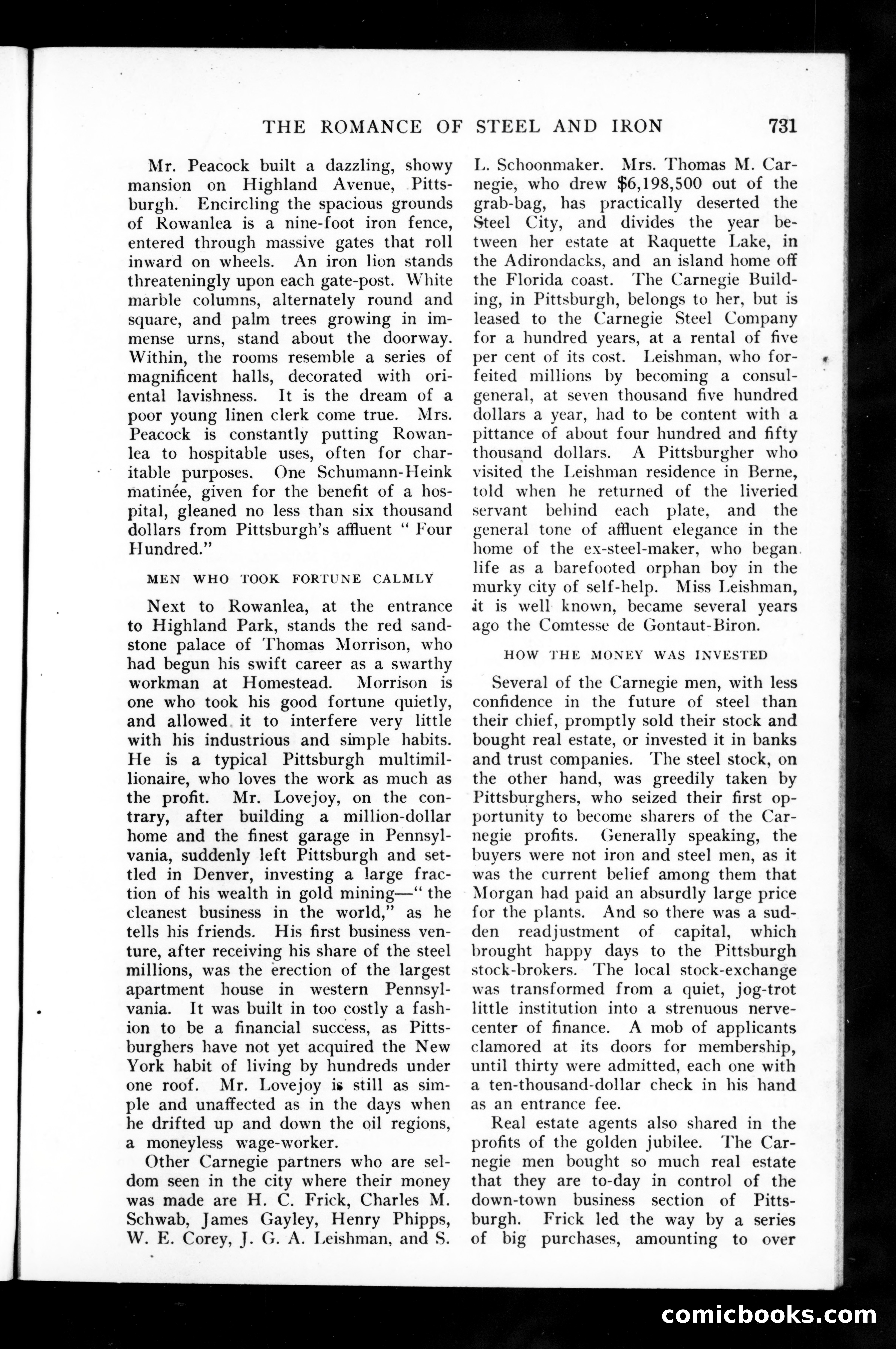 Munsey's Magazine Cover — page 73 of 133