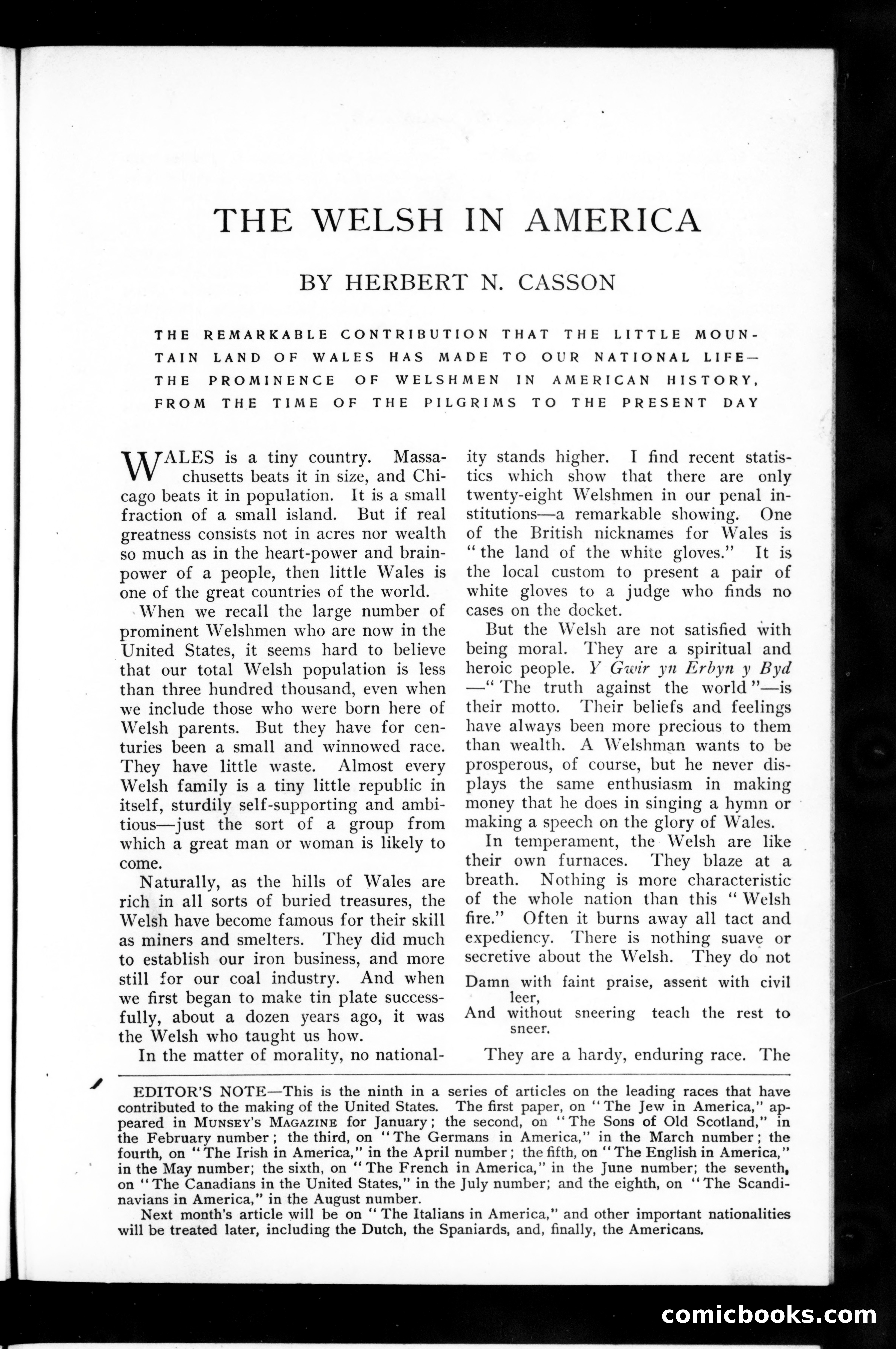 Munsey's Magazine Cover — page 91 of 133