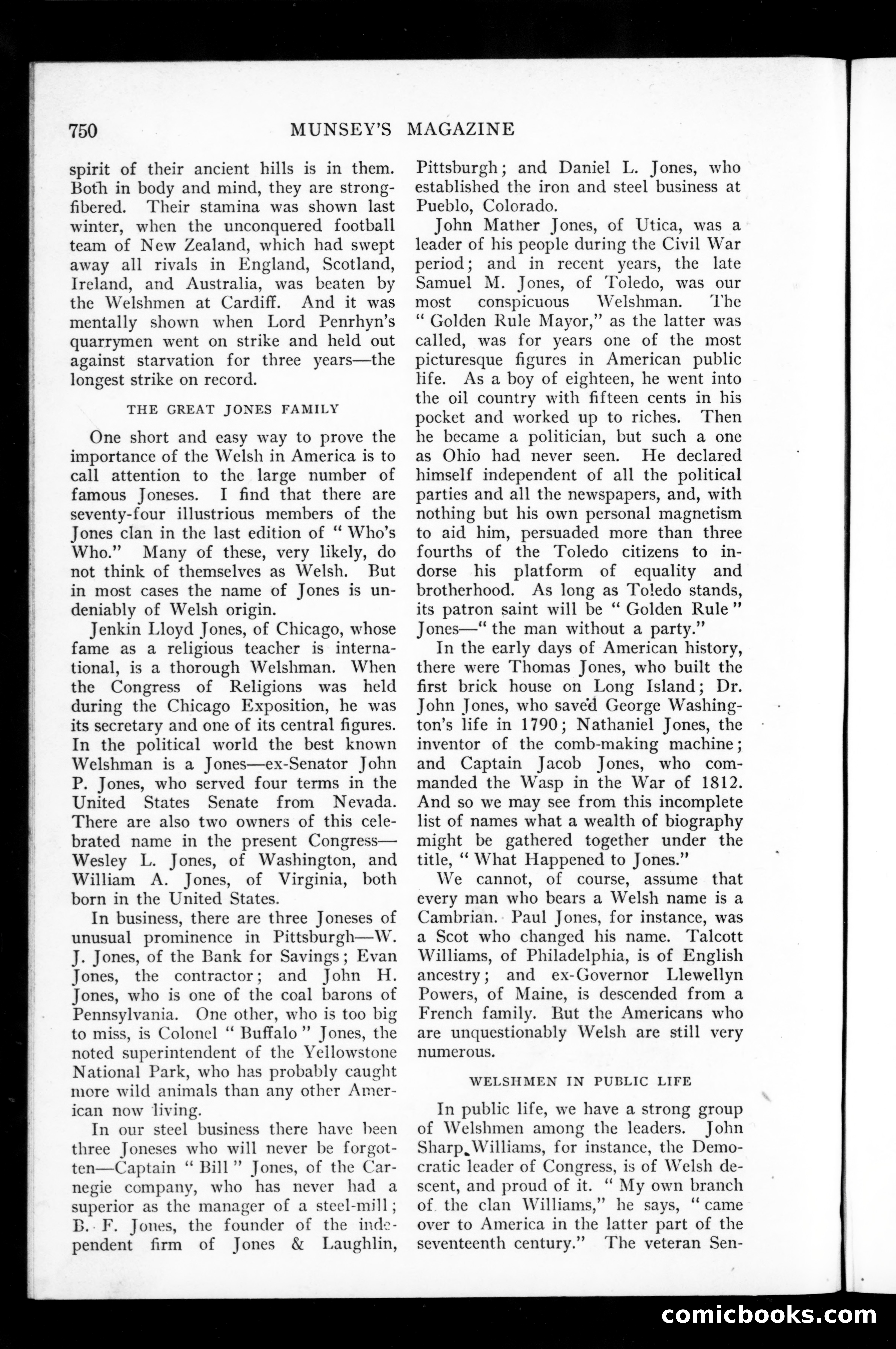 Munsey's Magazine Cover — page 92 of 133