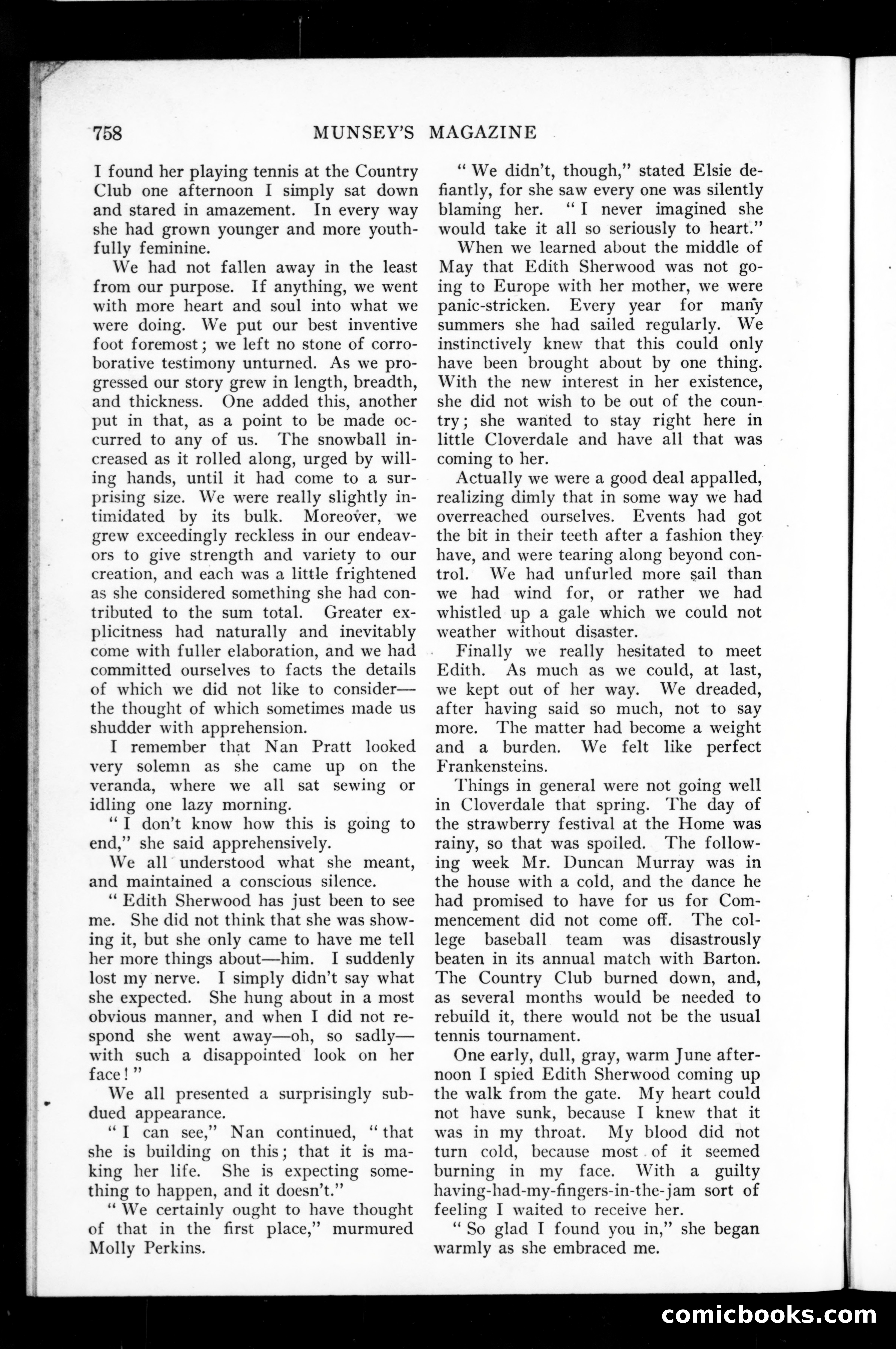 Munsey's Magazine Cover — page 100 of 133