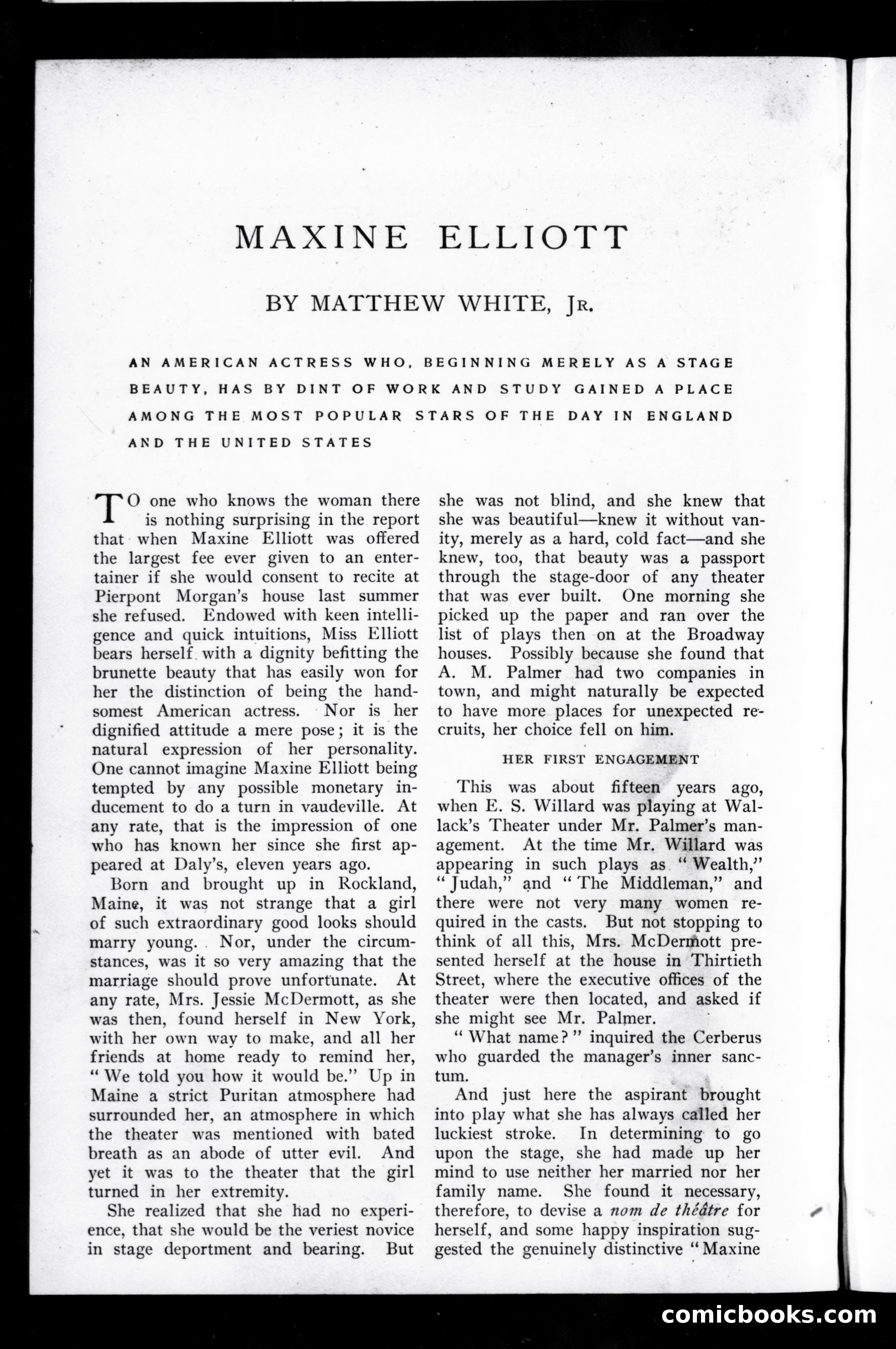 Munsey's Magazine Cover — page 104 of 133
